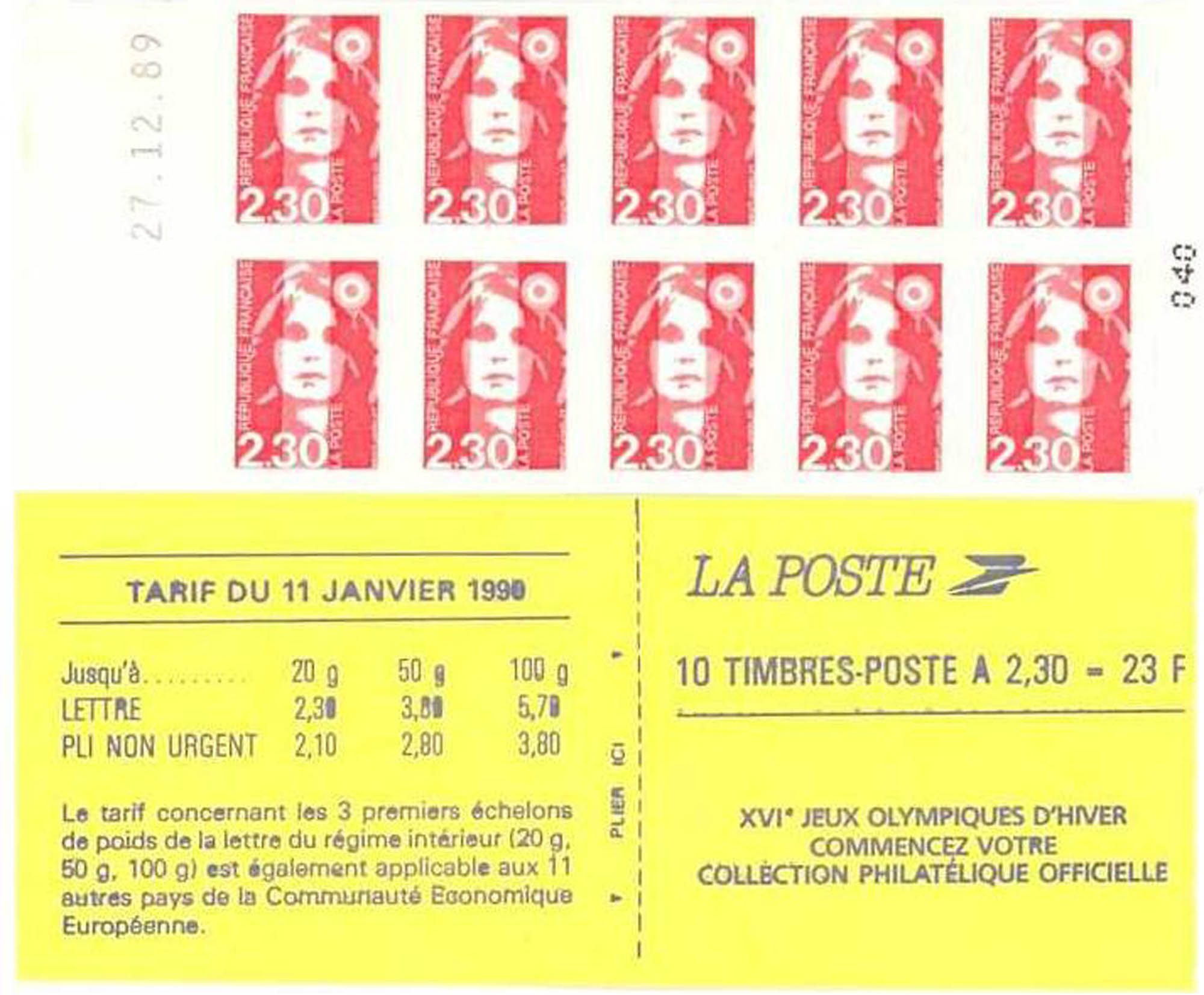 1990 XVIe jeux olympiques d'hiver