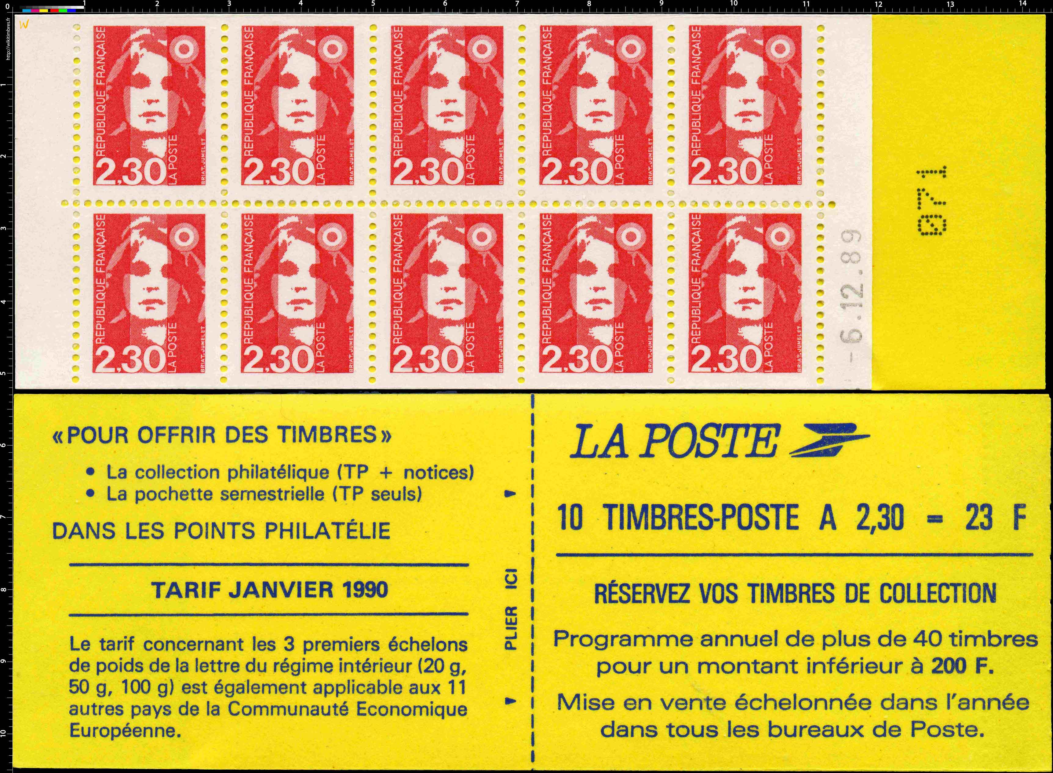 Réservez vos timbres de collection