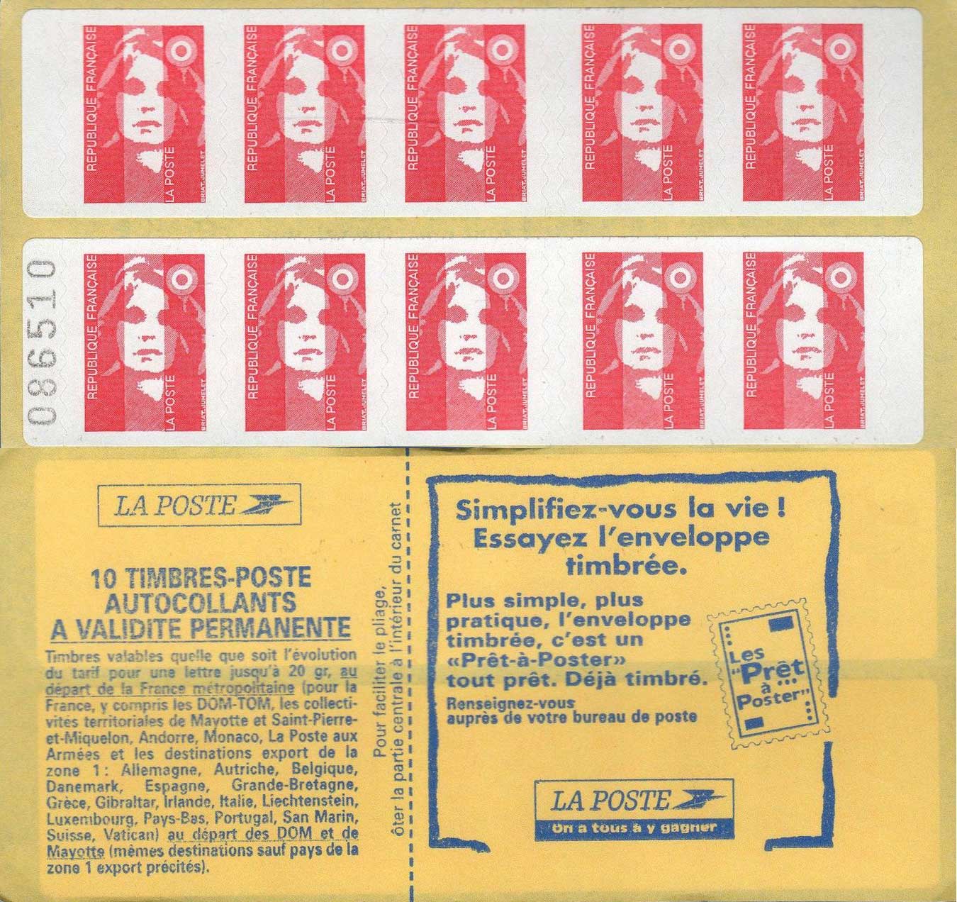 1994 Simplifiez-vous la vie ! Essayez l'enveloppe timbrée