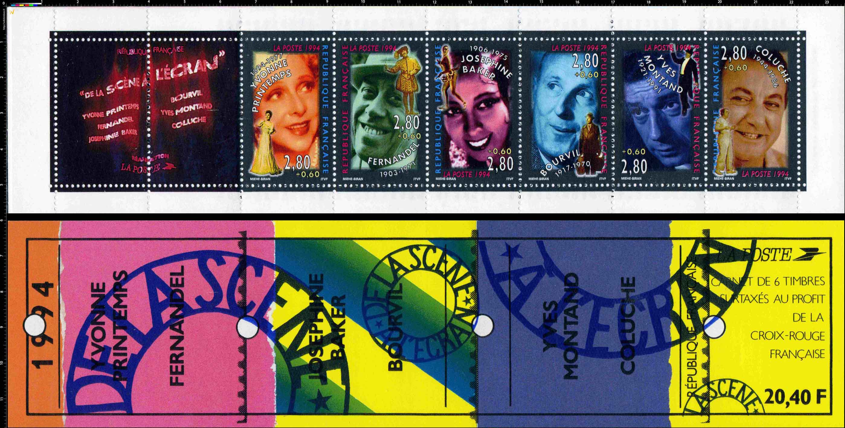 DE LA SCÈNE A L'ÉCRAN