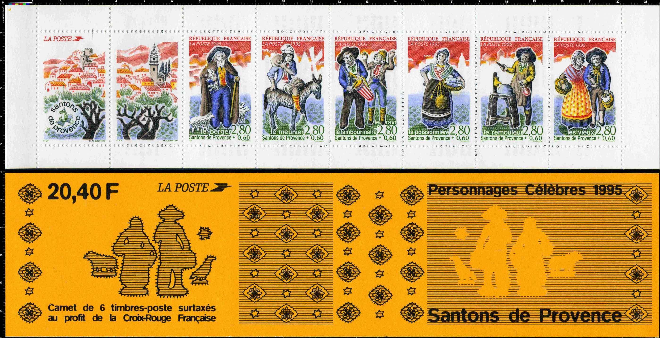 1995 Personnages célèbres Santons de Provence