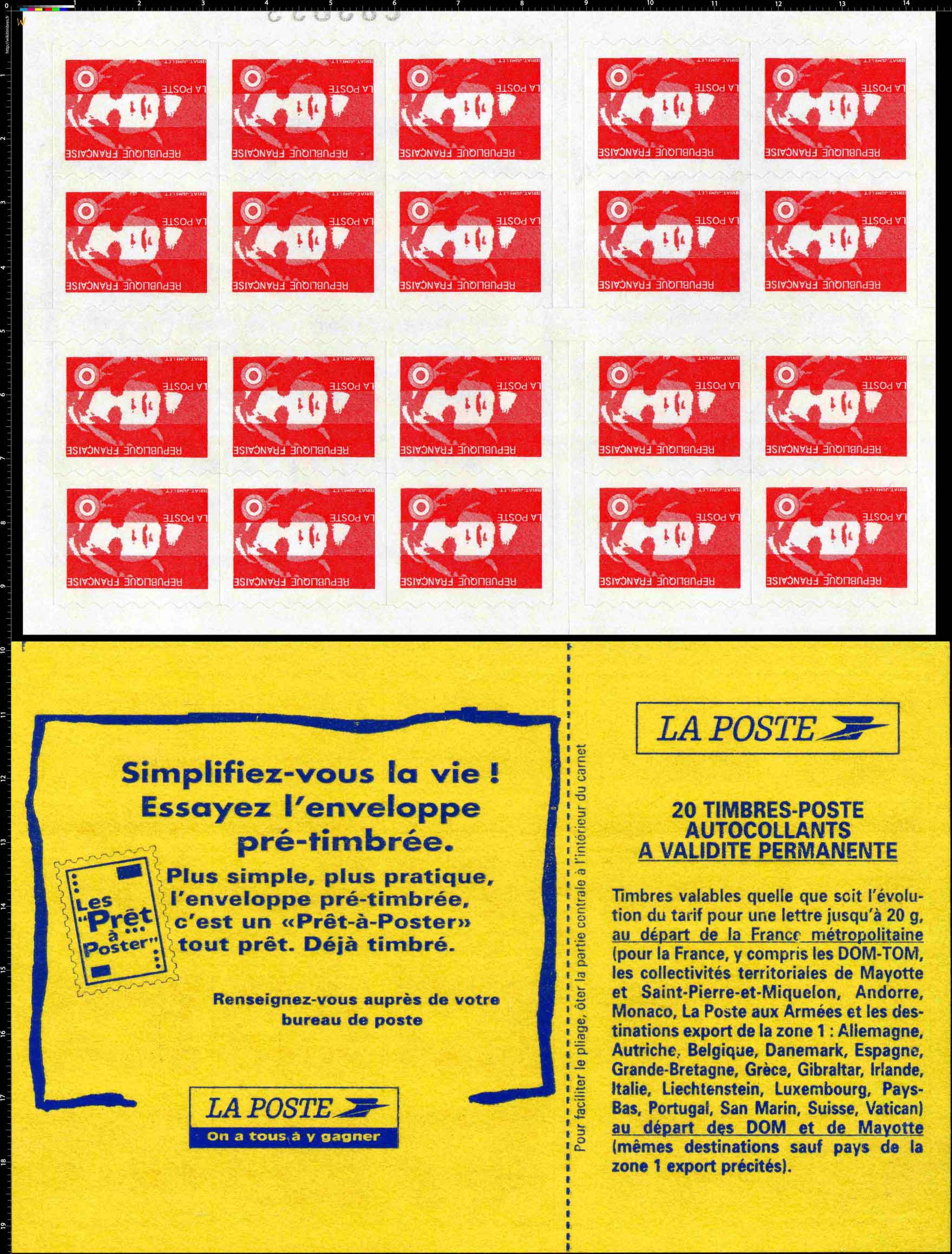 simplifiez-vous la vie ! Essayez l'enveloppe pré-timbrée