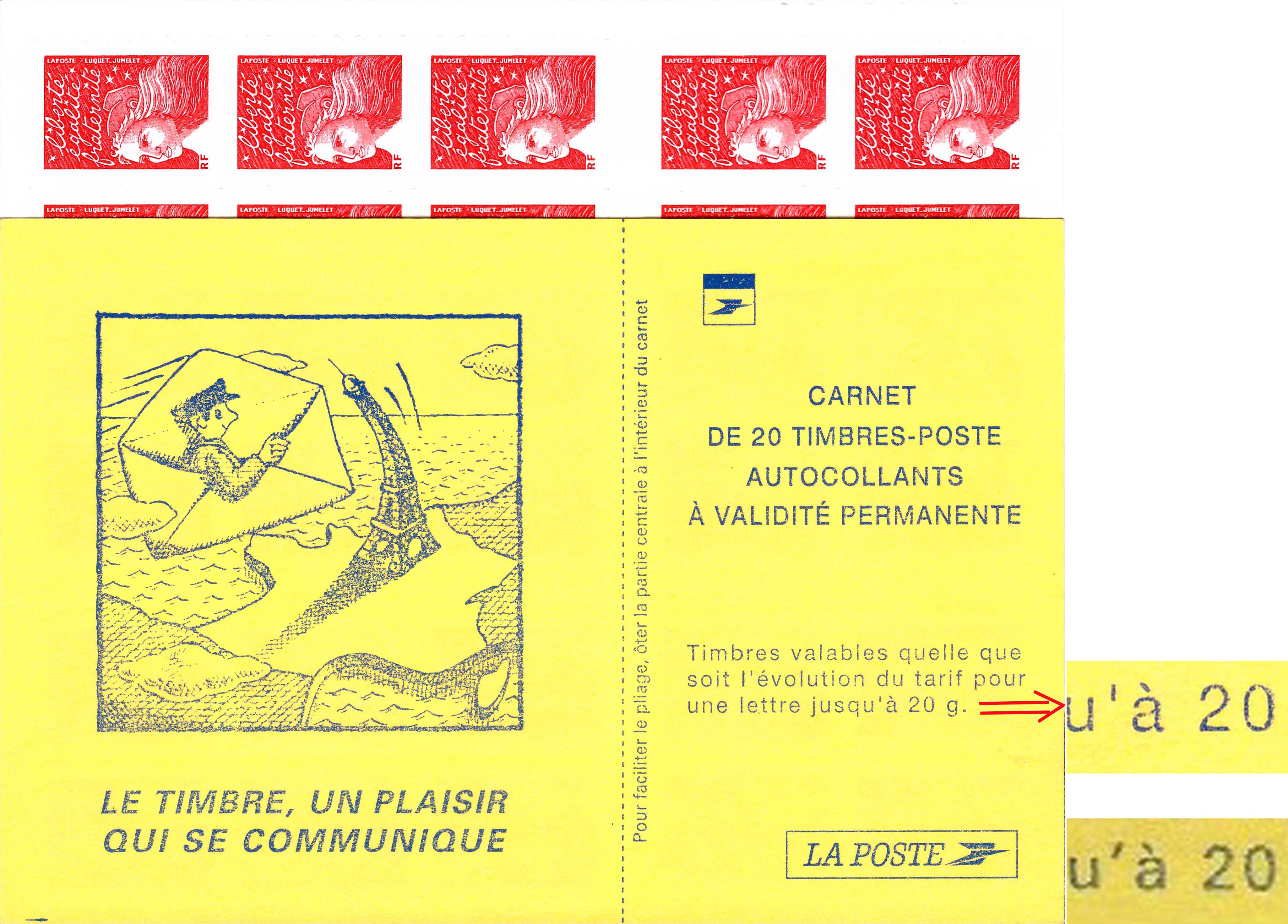 1999 Le timbre un plaisir qui se communique