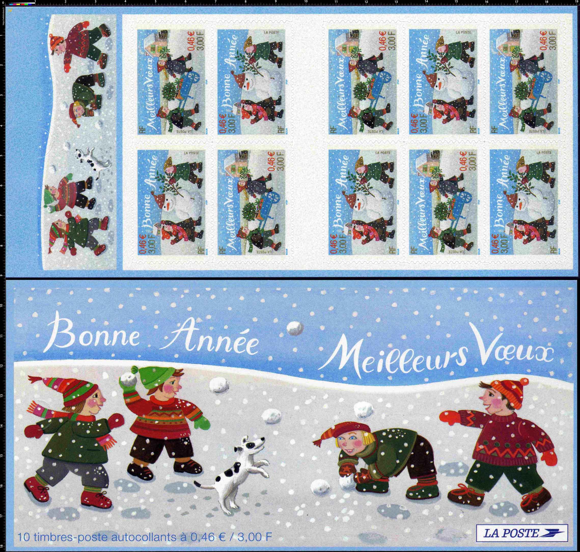 2001 Bonne Année meilleurs vœux