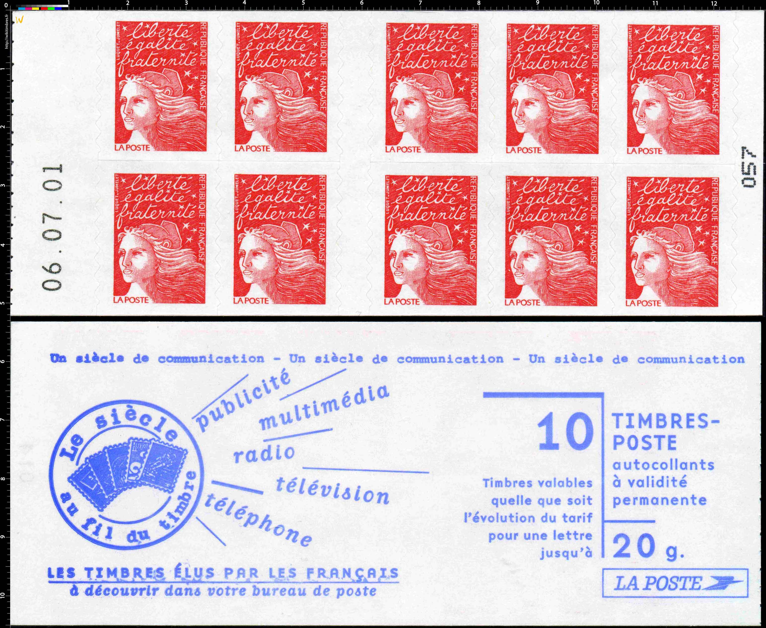 Le siècle au fil du timbre