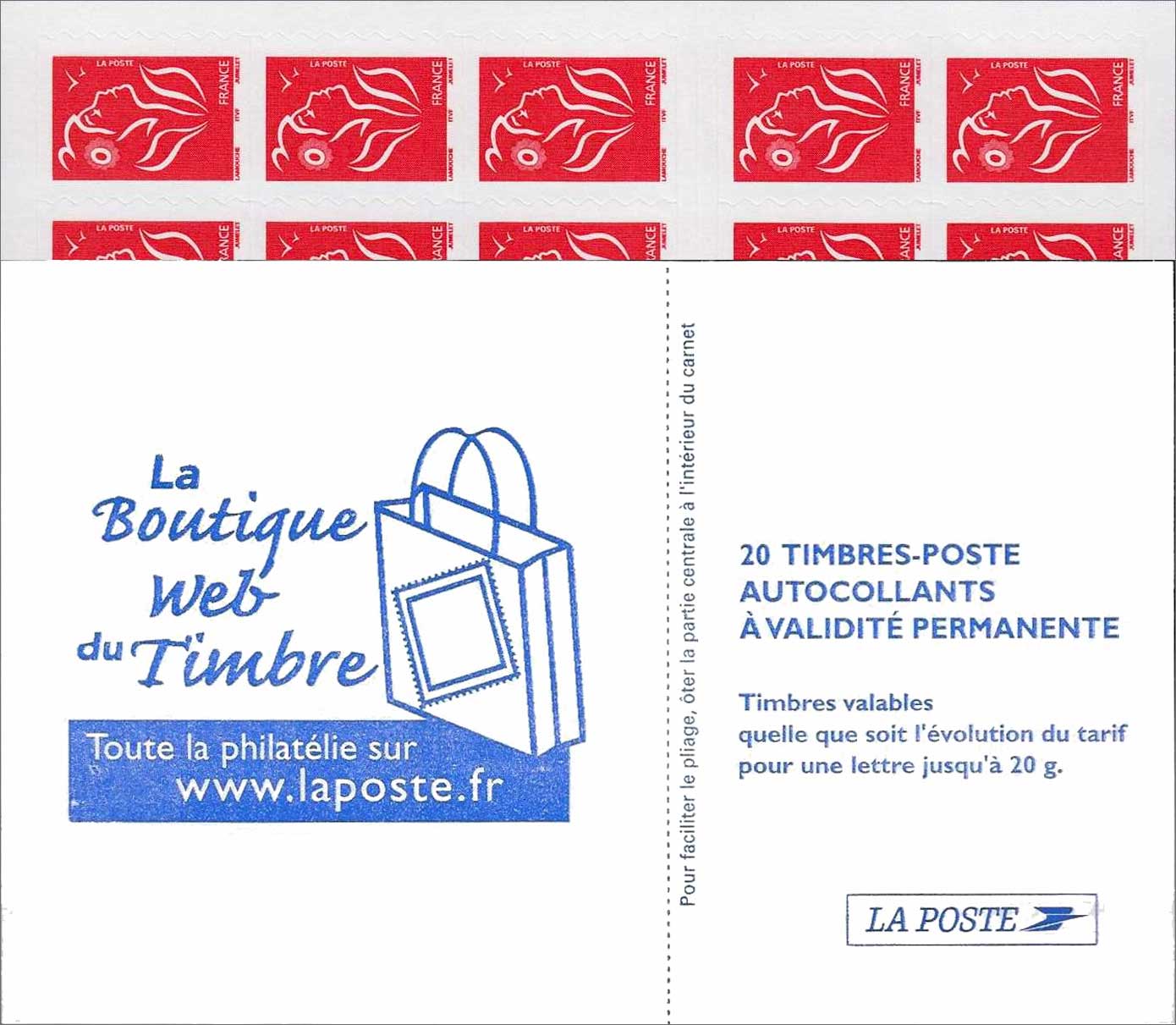 2005 La boutique web du timbre