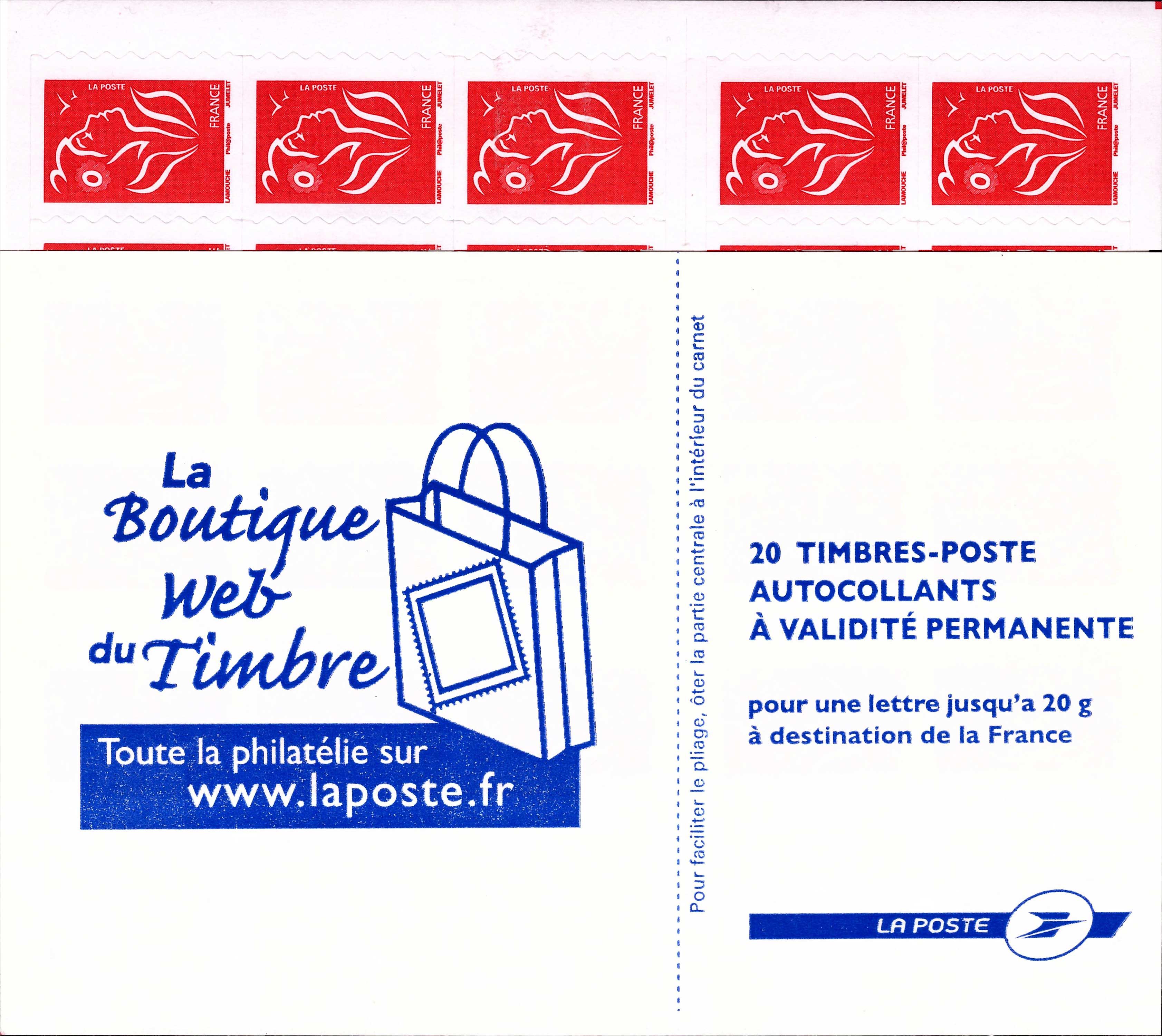 2005 La boutique web du timbre