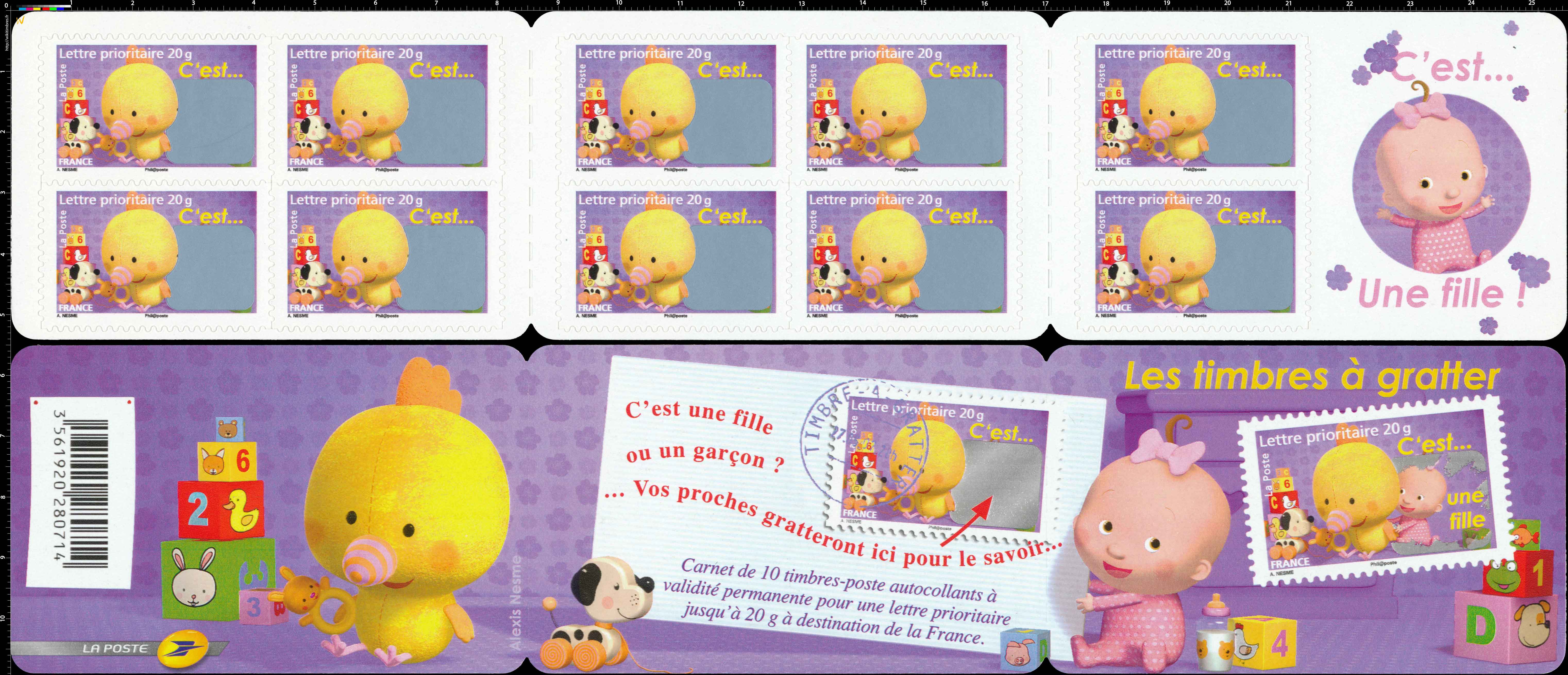 C’est… une fille