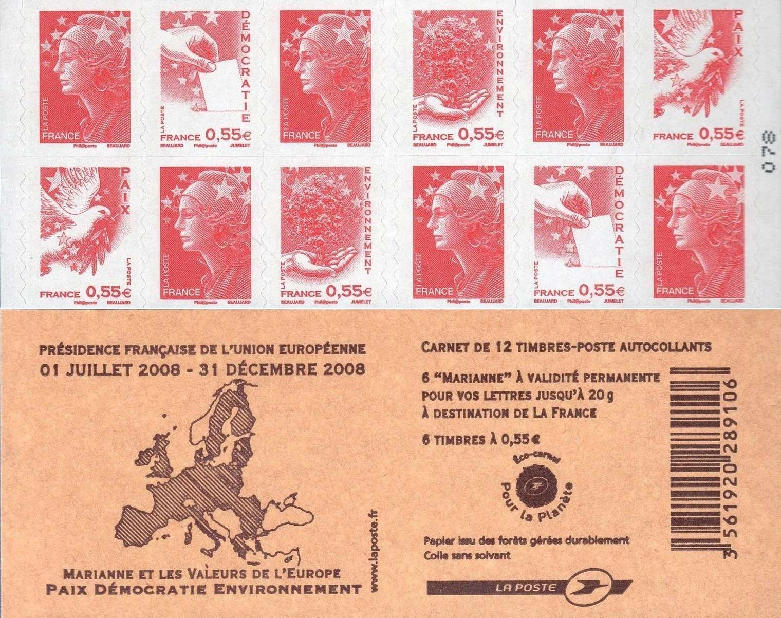 Présidence française de l'union européenne 01 juillet 2008 - 31 décembre 2008