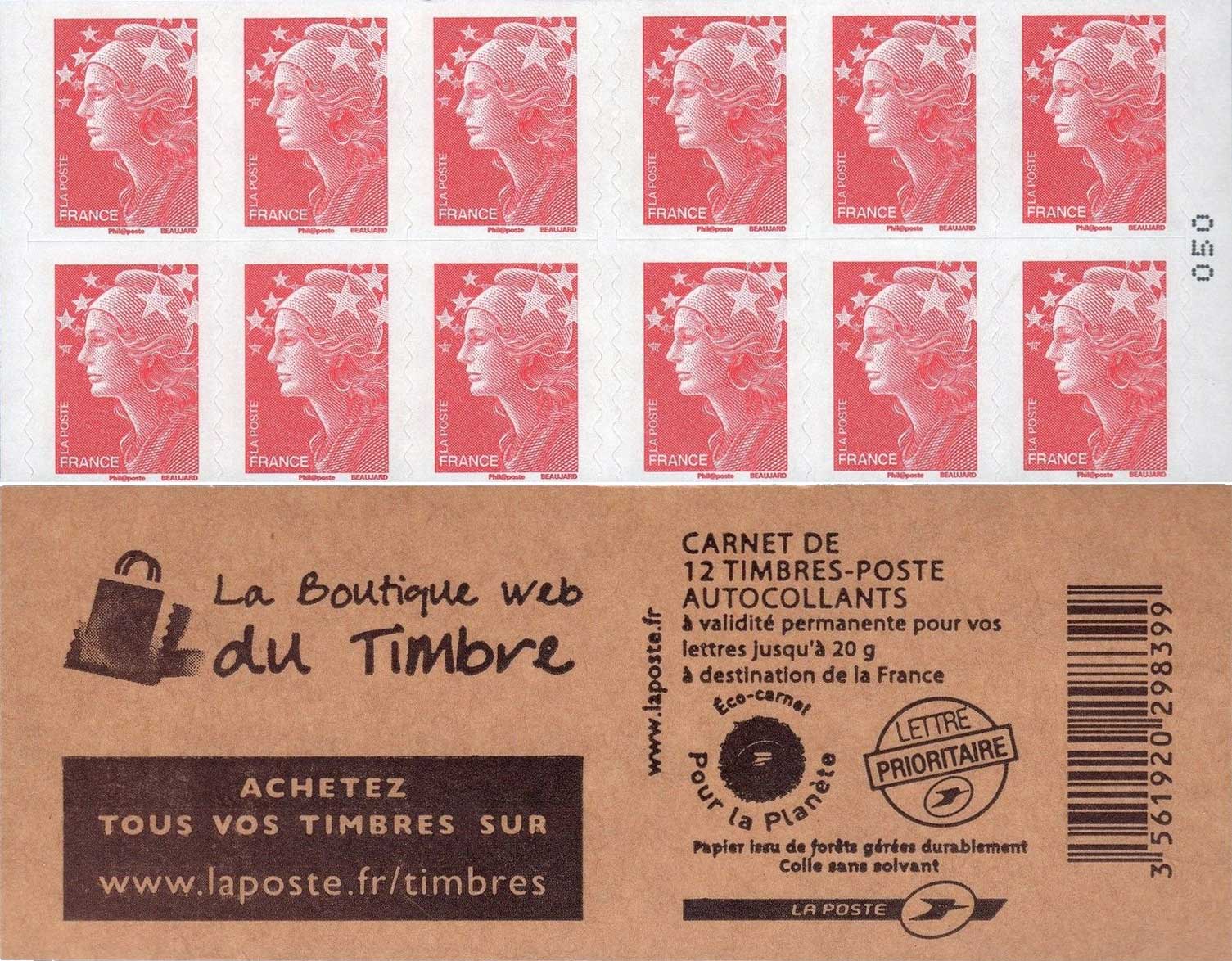 2009 La Boutique Web du Timbre