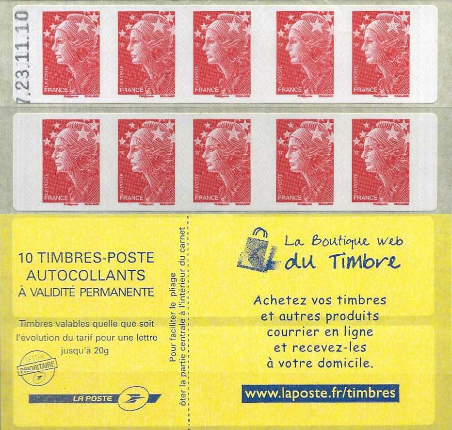 2010 La Boutique Web du Timbre