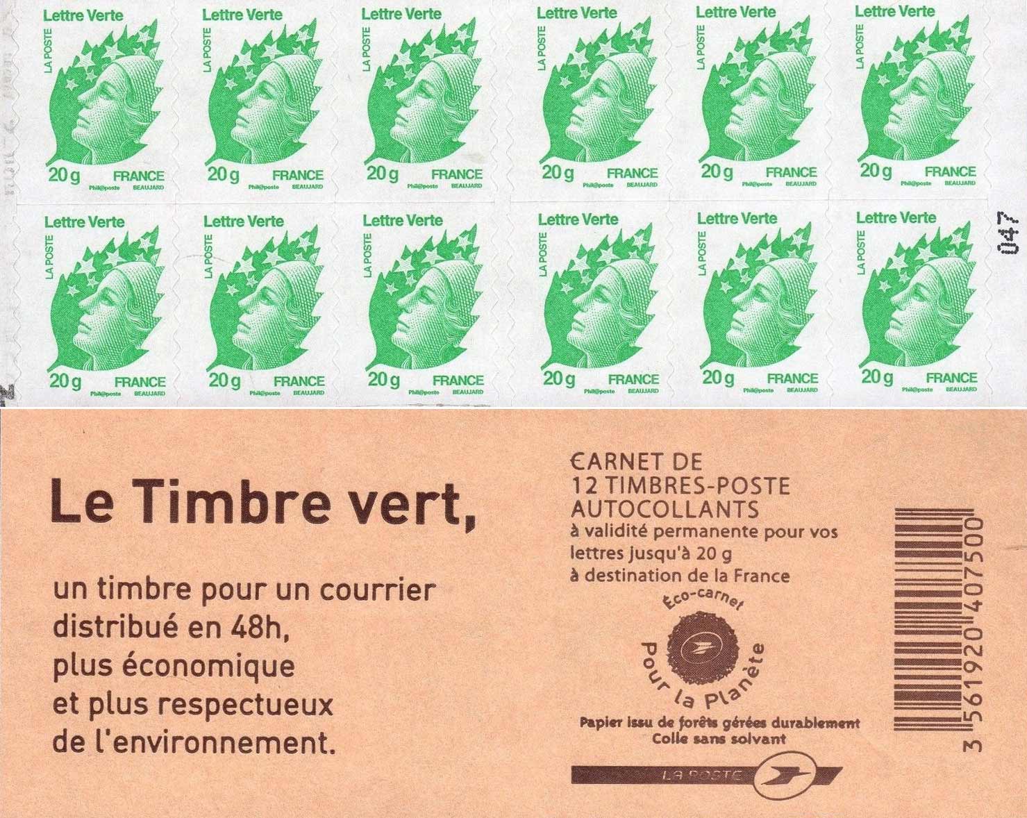 2011 Le Timbre vert