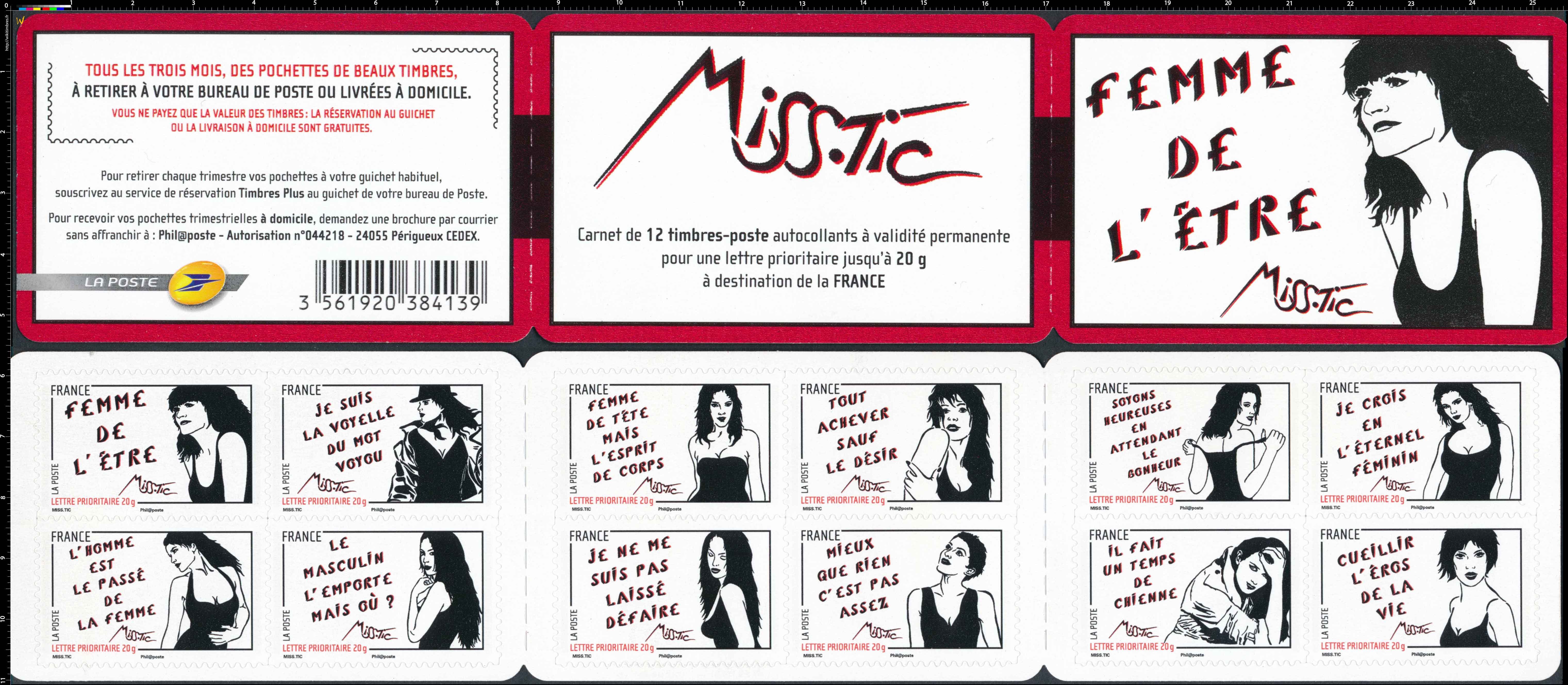 Femme de l'être Miss.Tic