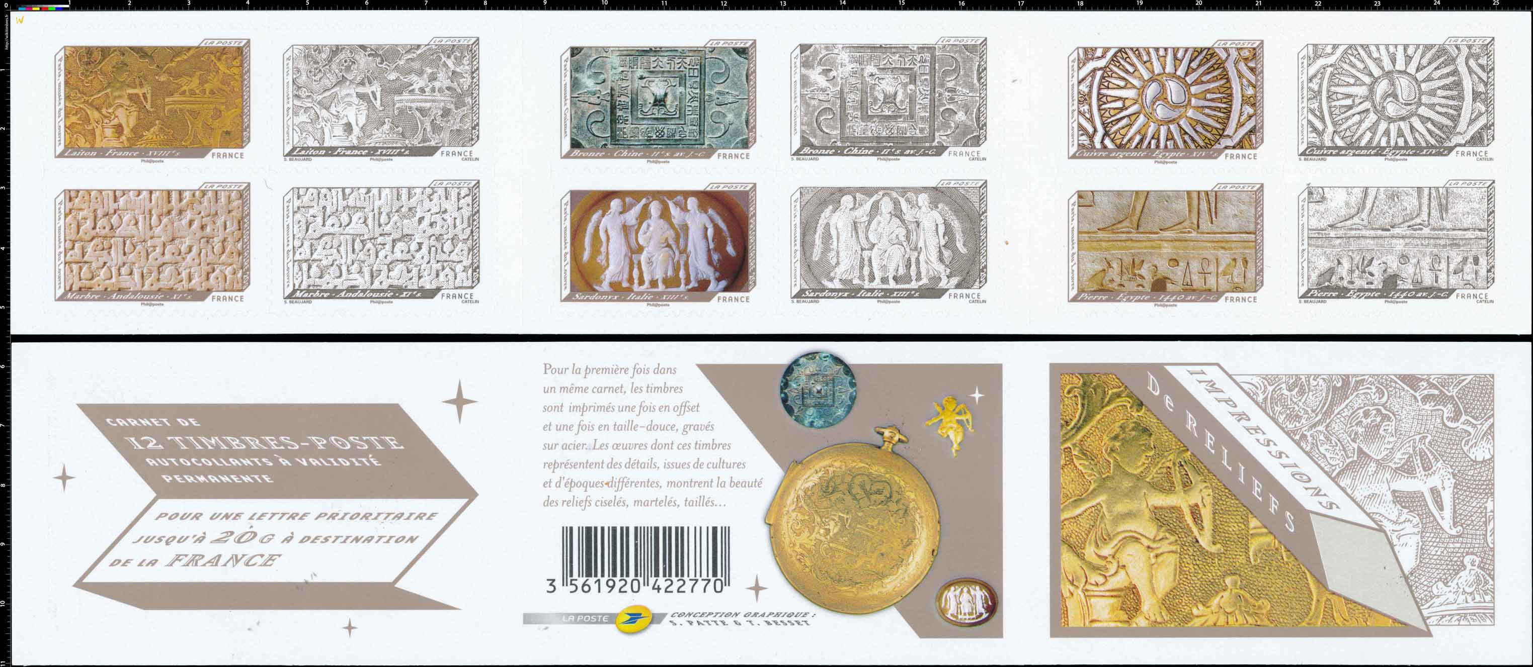 Impressions de relief