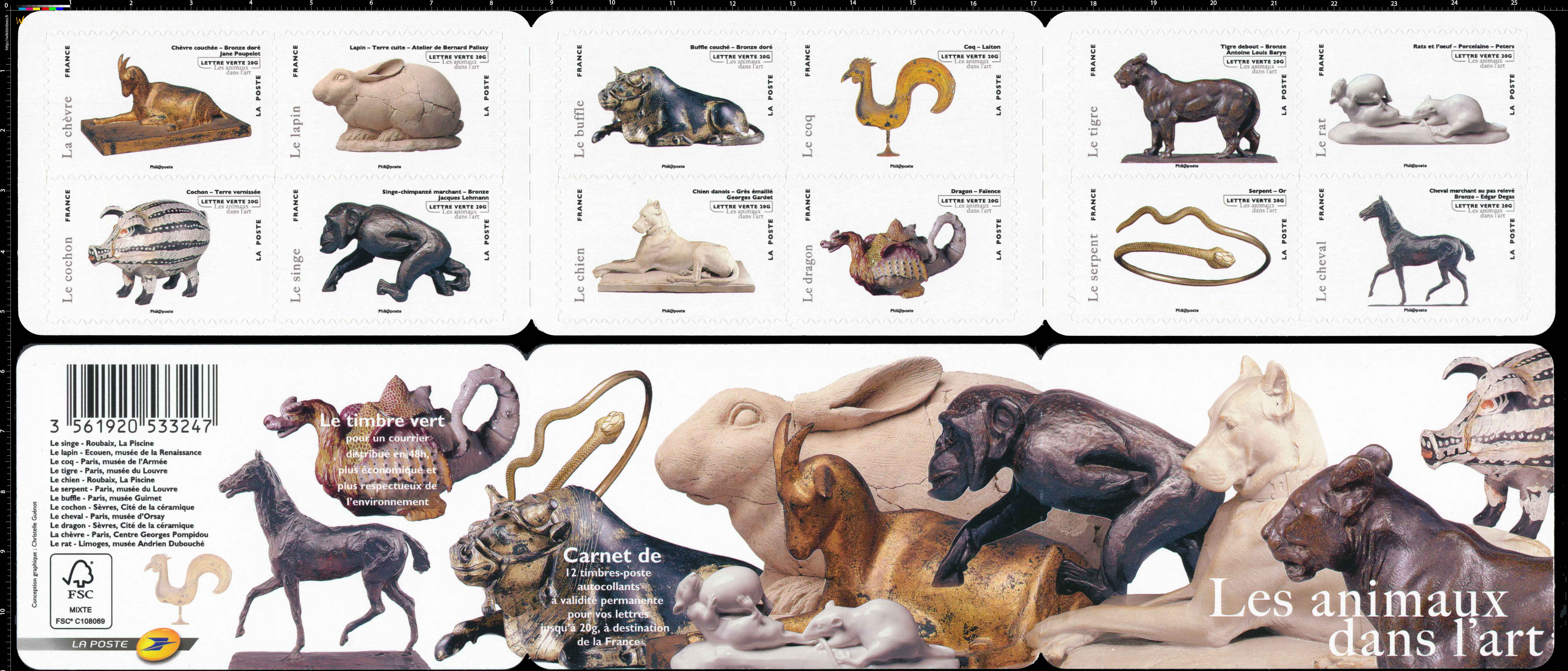 2013 Les animaux dans l'art