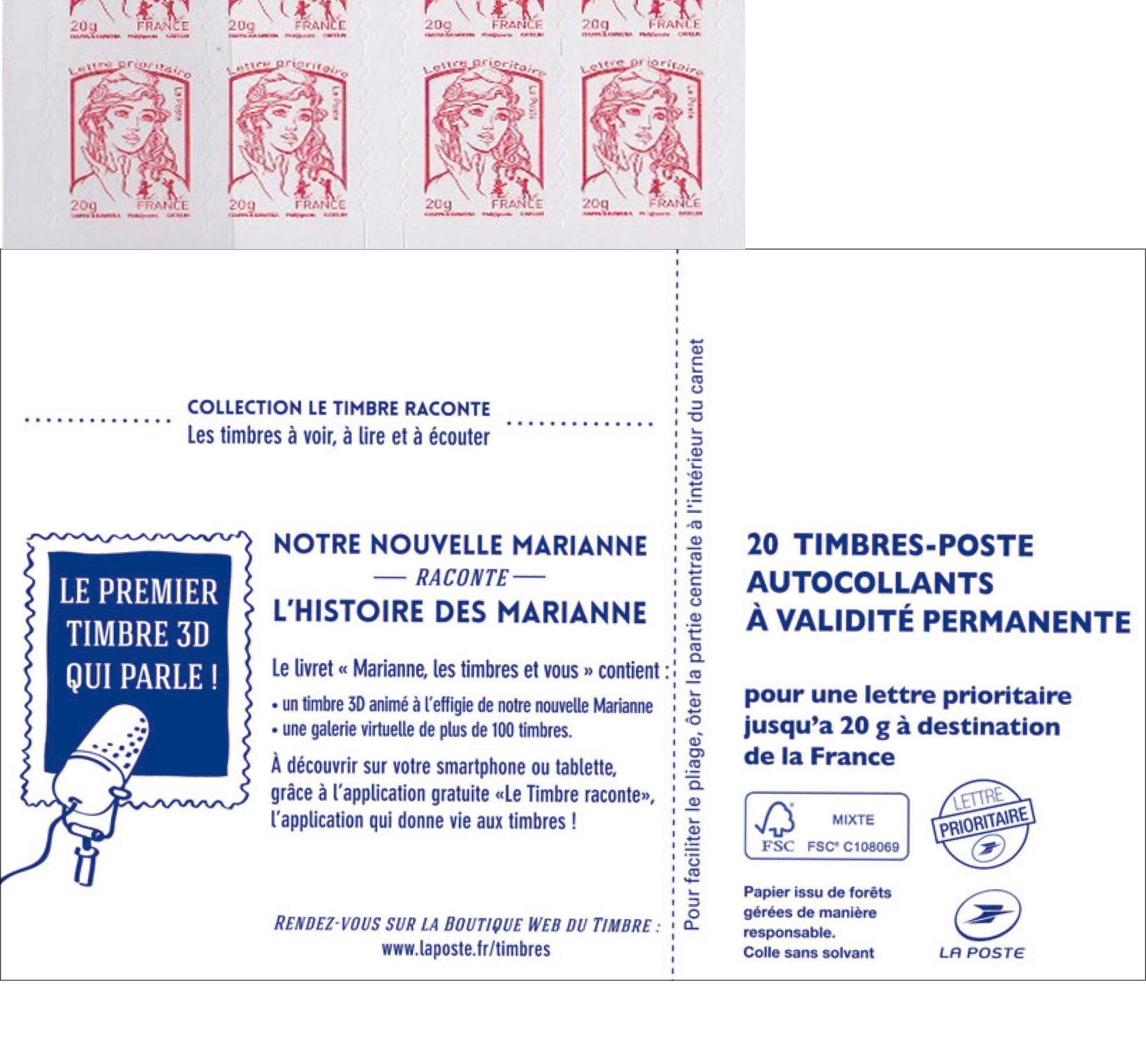 2013 carnet L’histoire des Marianne