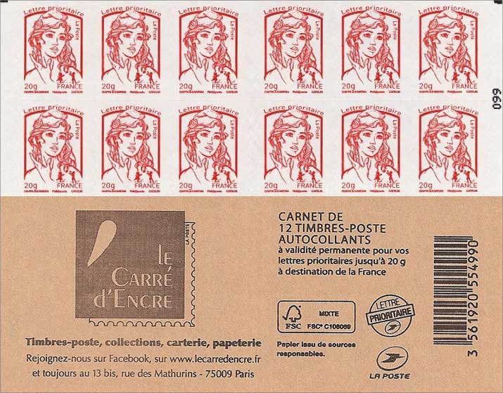 2013 Carnet Le Carré d’Encre