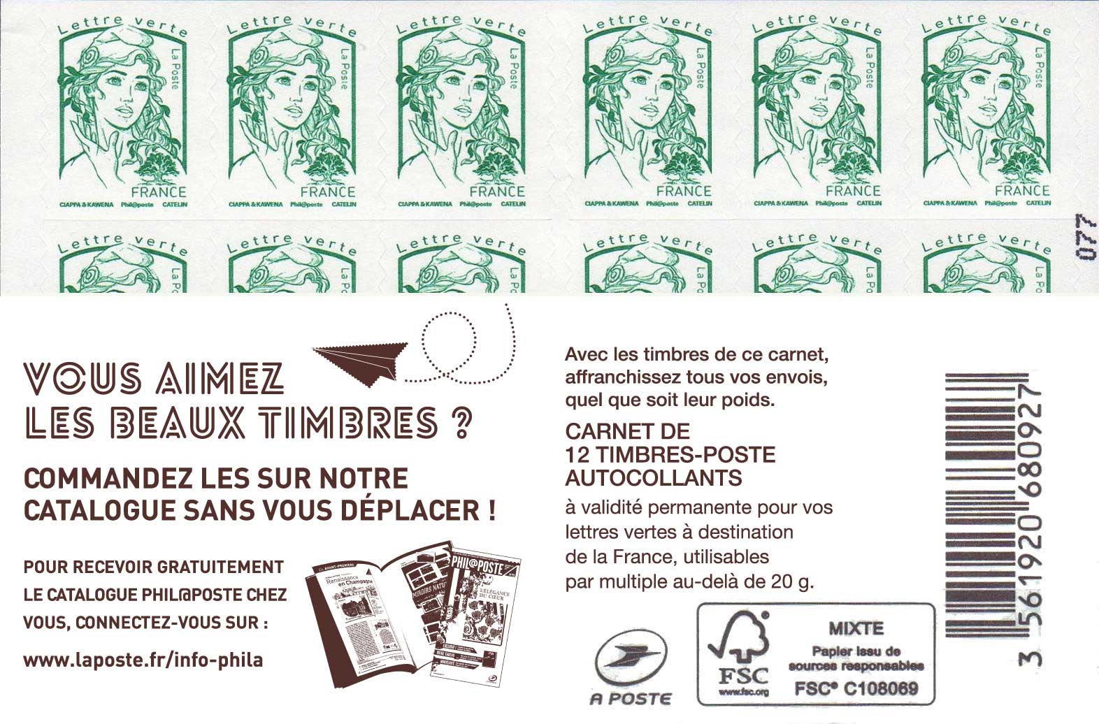 2017 Vous aimez les beaux timbres ?