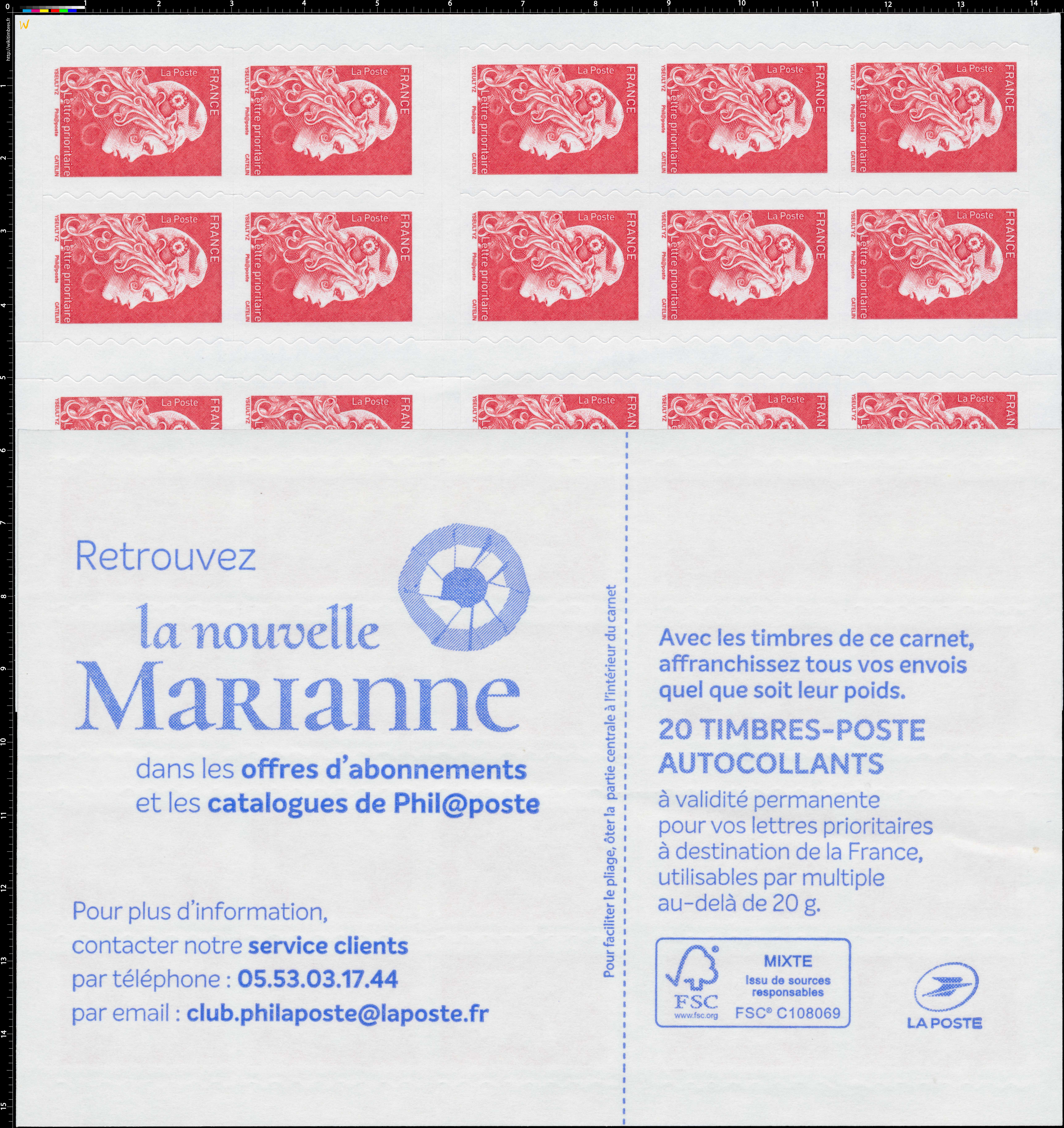 2018 La nouvelle Marianne