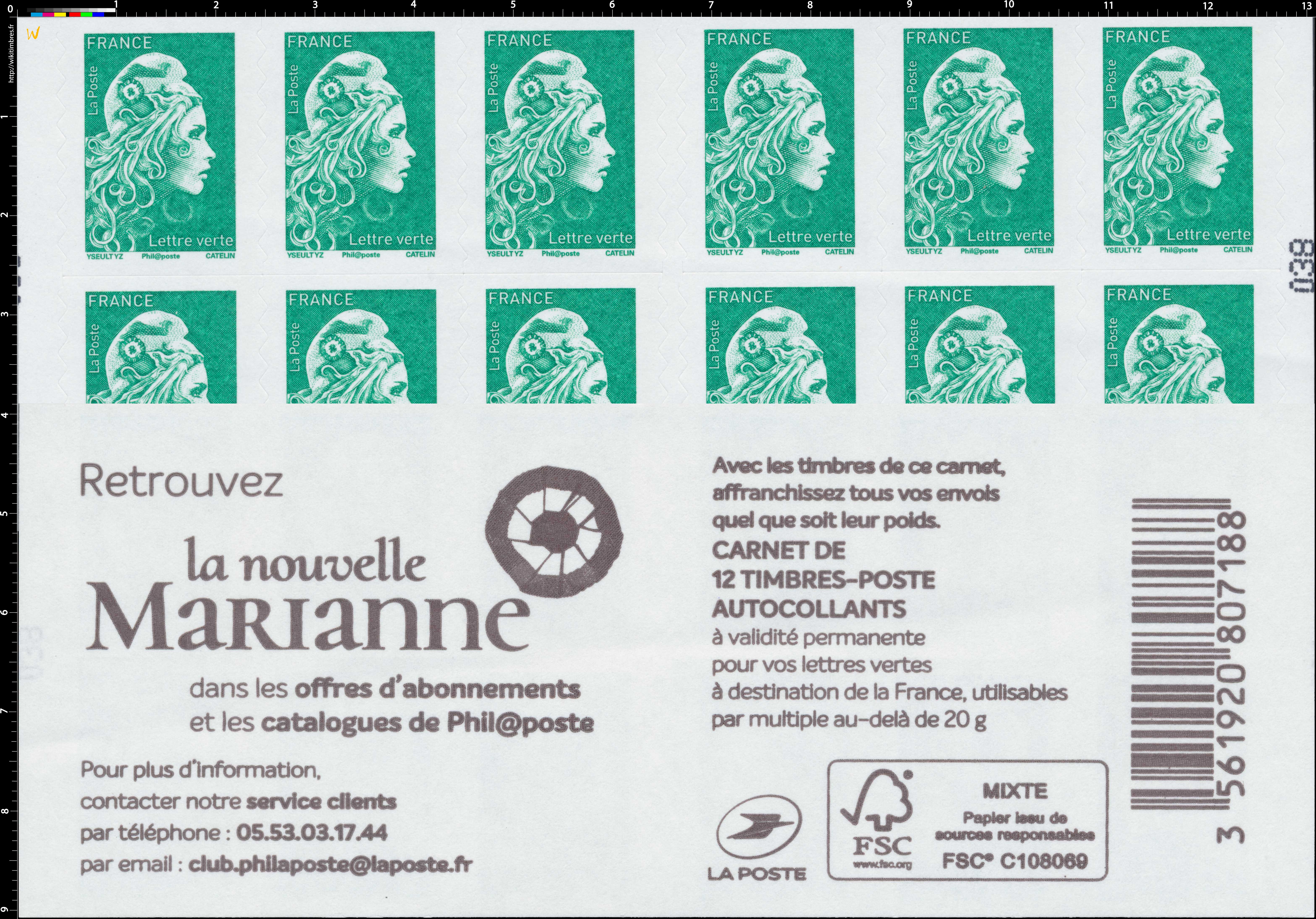 2018 LA NOUVELLE MARIANNE