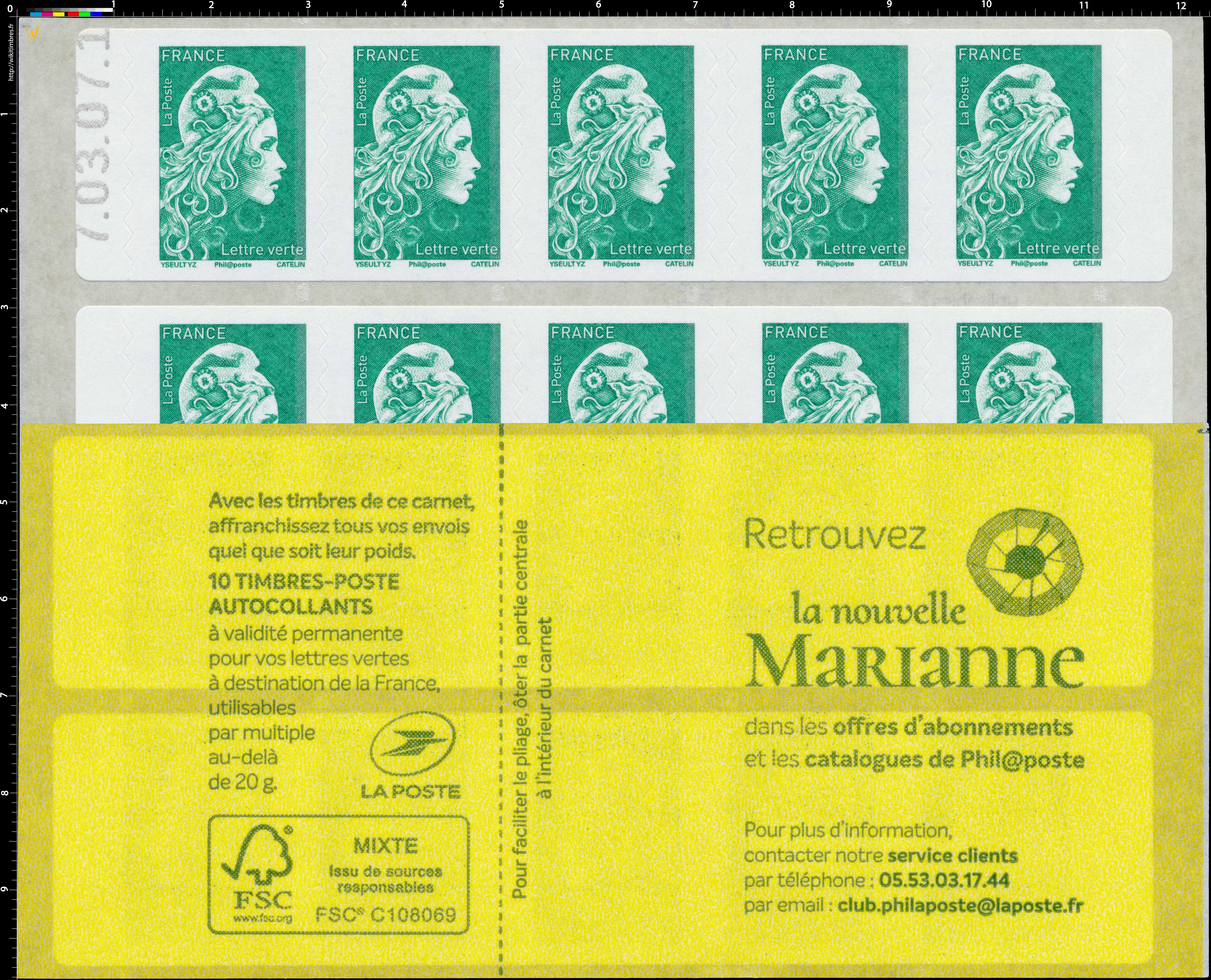 2018 La nouvelle Marianne