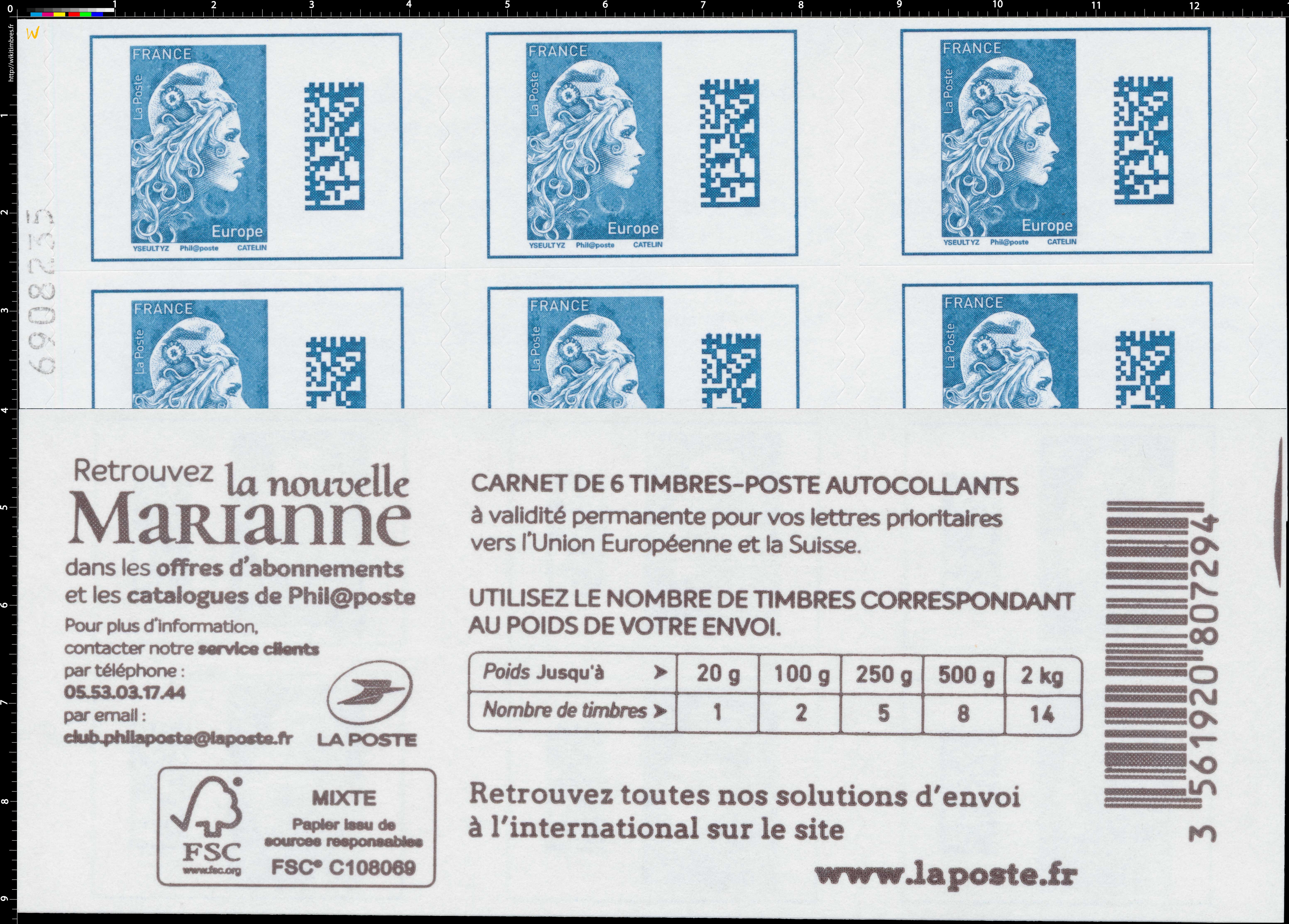 2018 La nouvelle Marianne