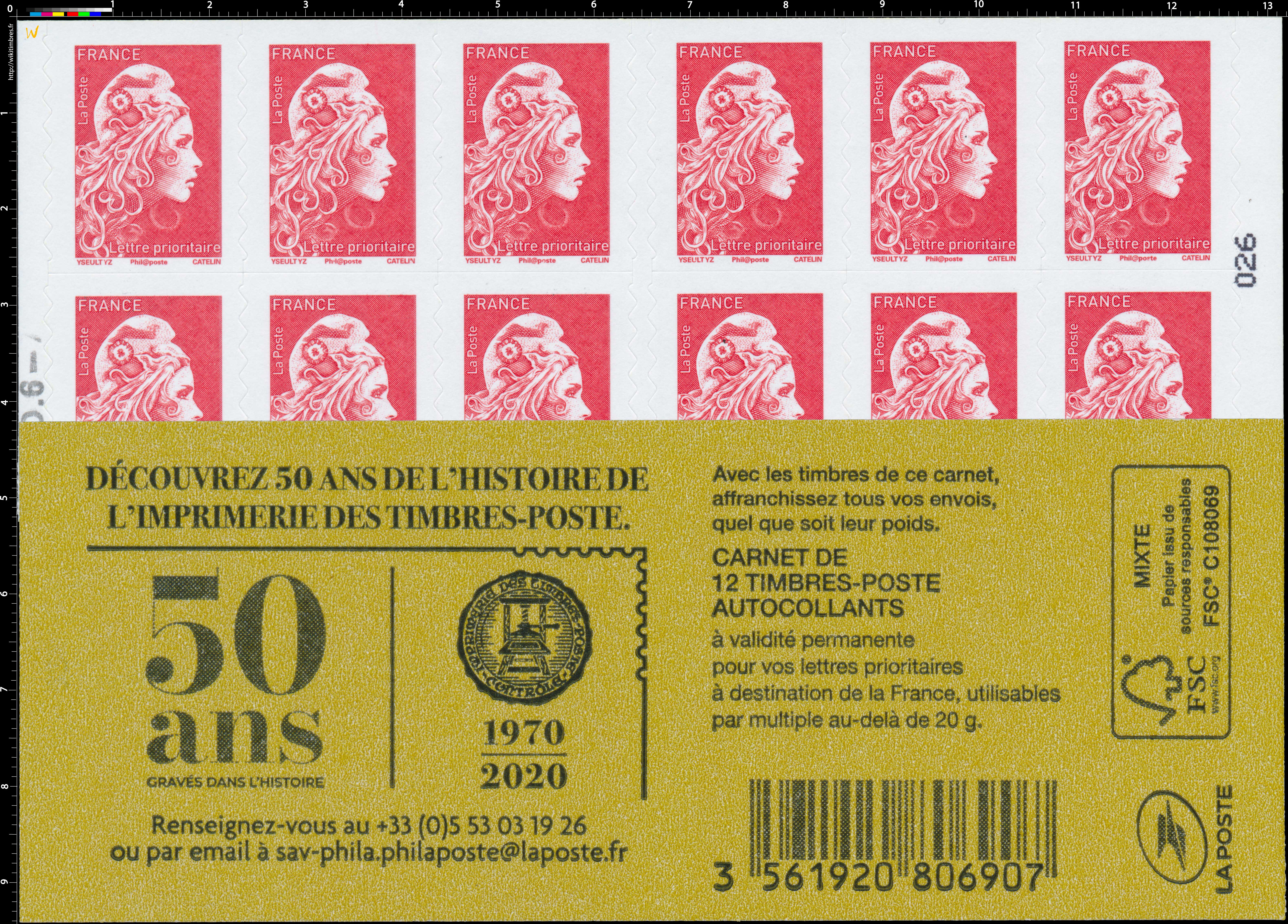 2020  50 ans de l'Imprimerie