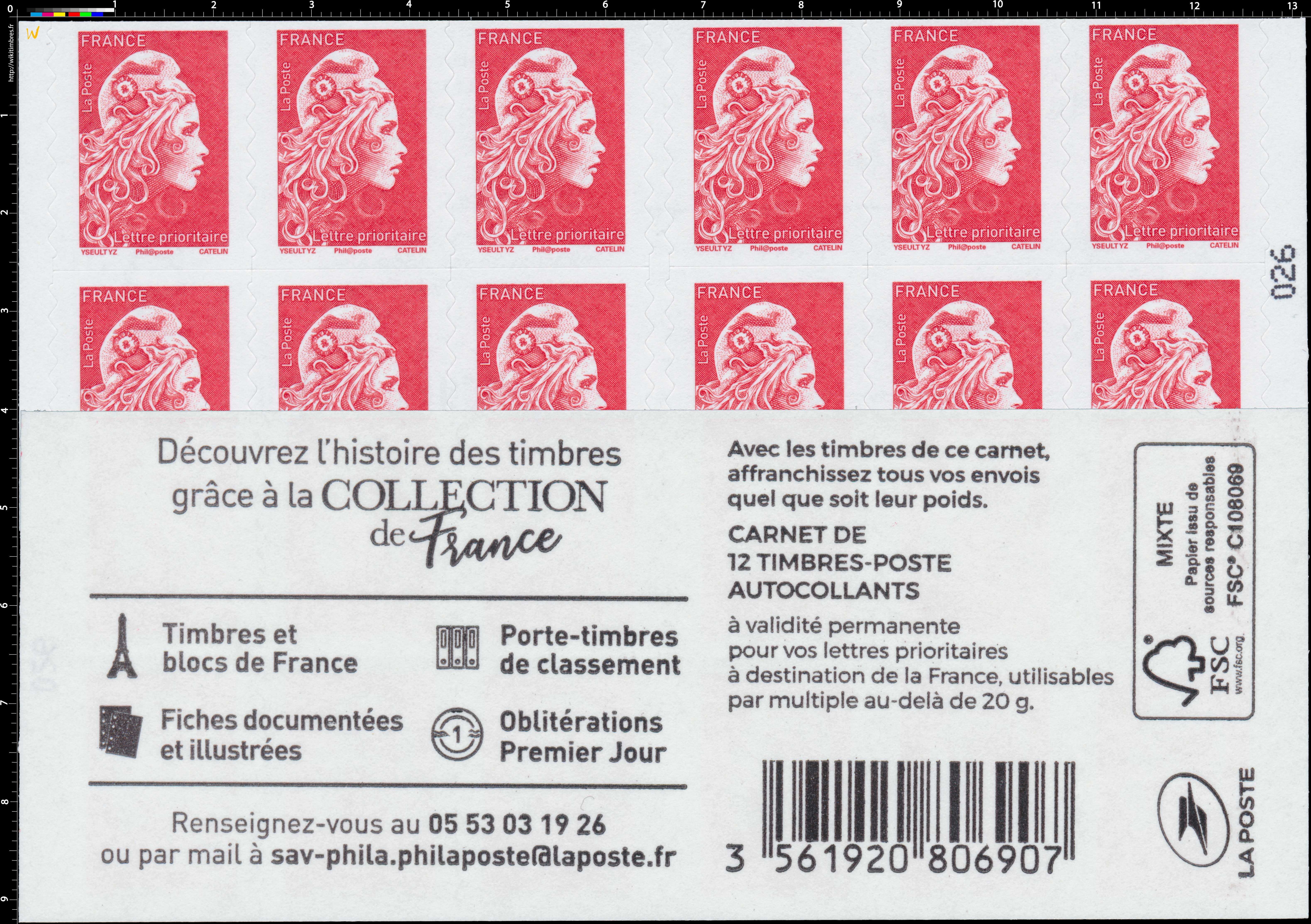 2020  Découvrez l'histoire des timbres grâce à la collection de France