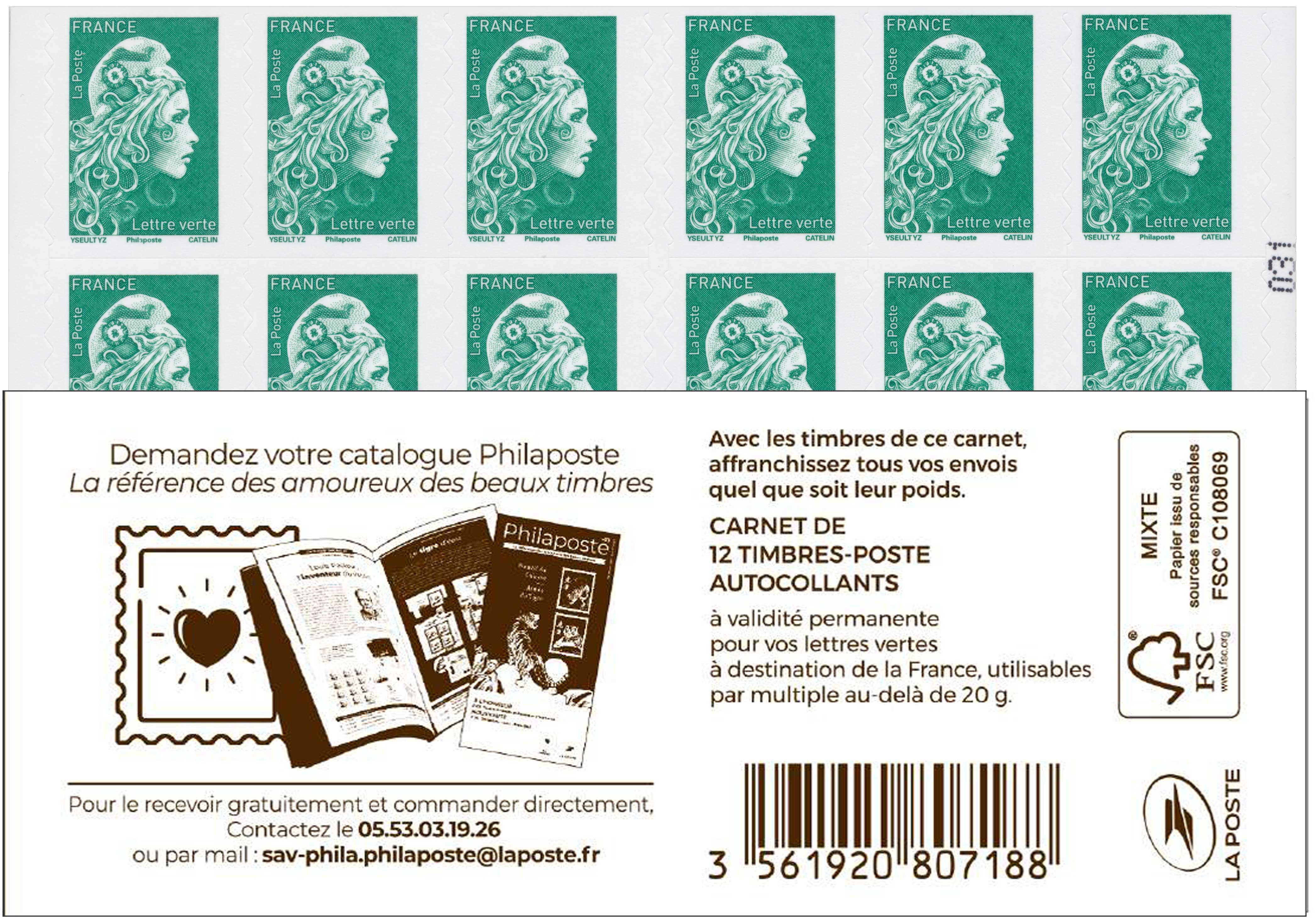 2022 CATALOGUE PHILAPOSTE