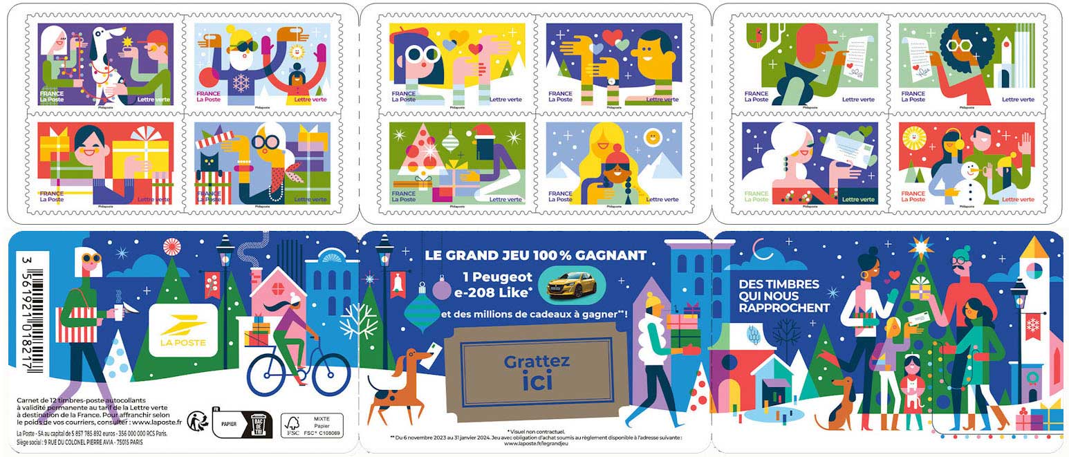 2023 DES TIMBRES QUI NOUS RAPPROCHENT