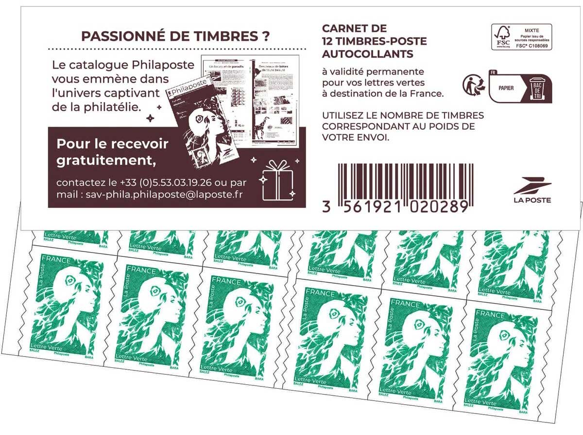 2024 Carnet Passionné de timbres? - Couverture Catalogue Philaposte 2024