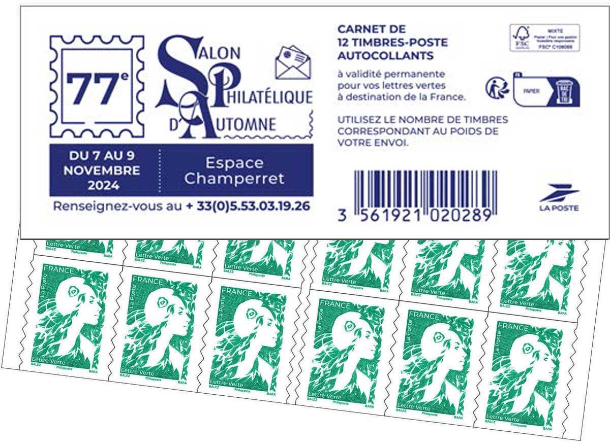 2024 SALON PHILATELIQUE D’AUTOMNE