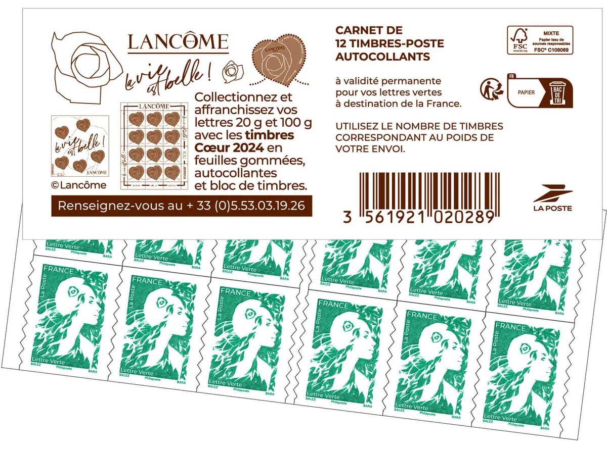 2024 Carnet Lancôme - la vie est belle