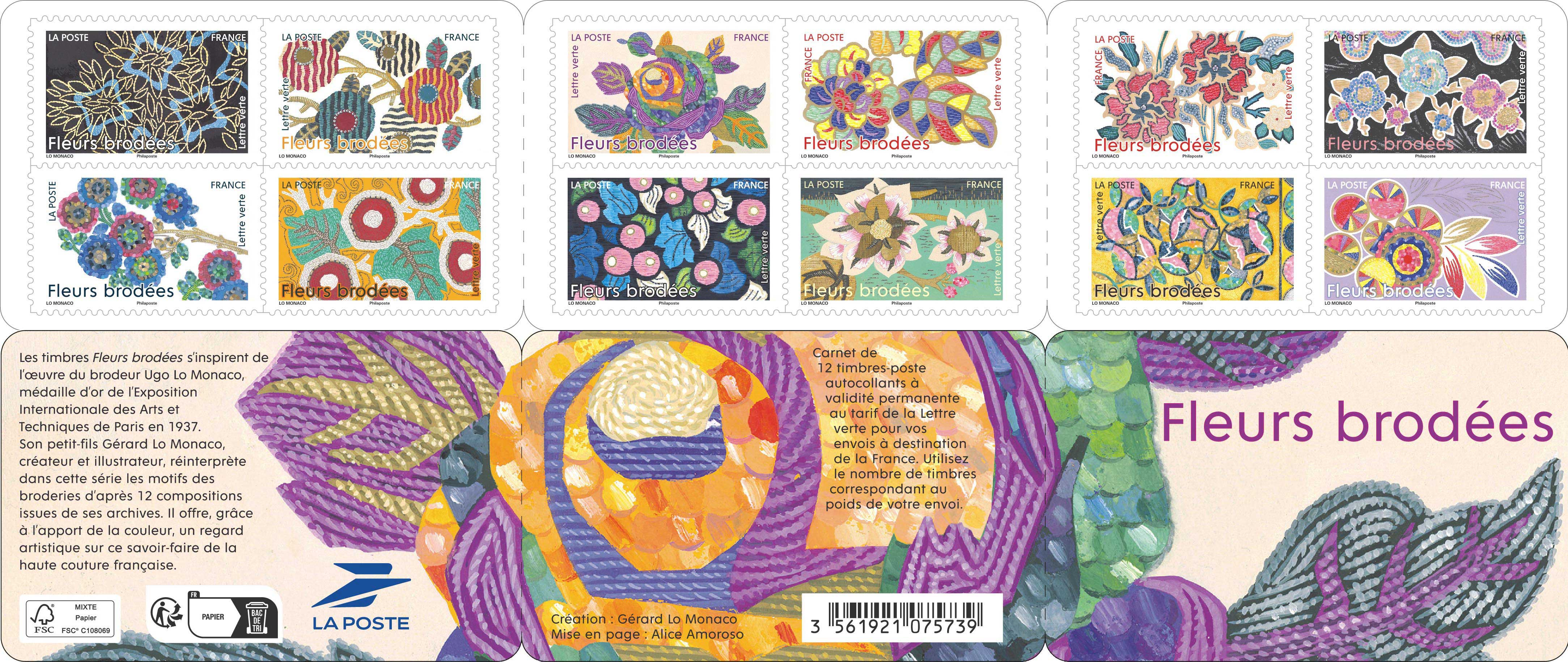 2025 FLEURS BRODÉES