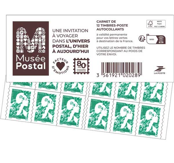 2026 Couverture - Musée Postal