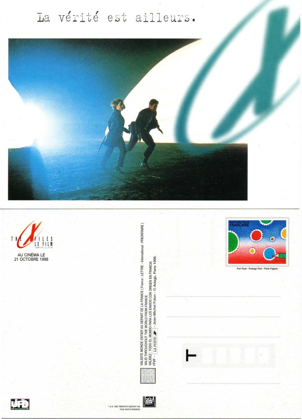 1998 The X Files - La vérité est ailleurs