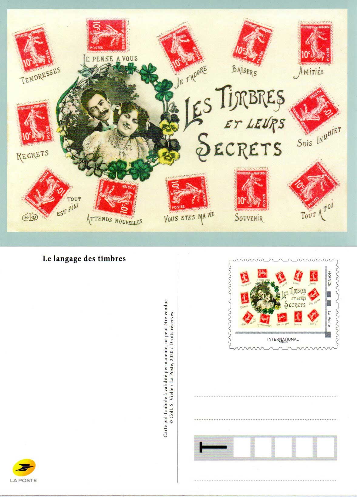 2020 Le Langage des Timbres - les timbres et leurs secrets
