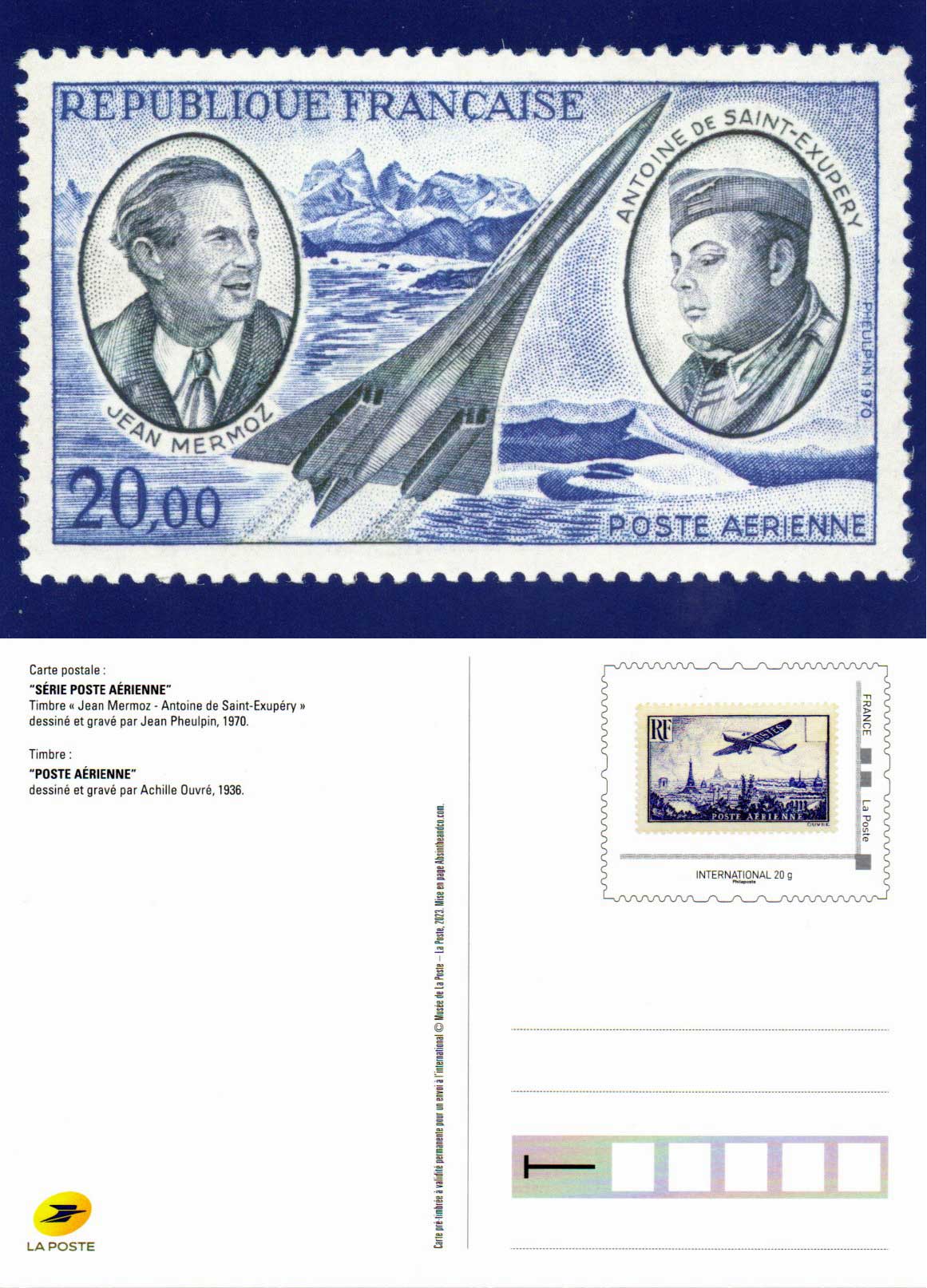2023 JEAN MERMOZ ANTOINE DE SAINT-EXUPÉRY