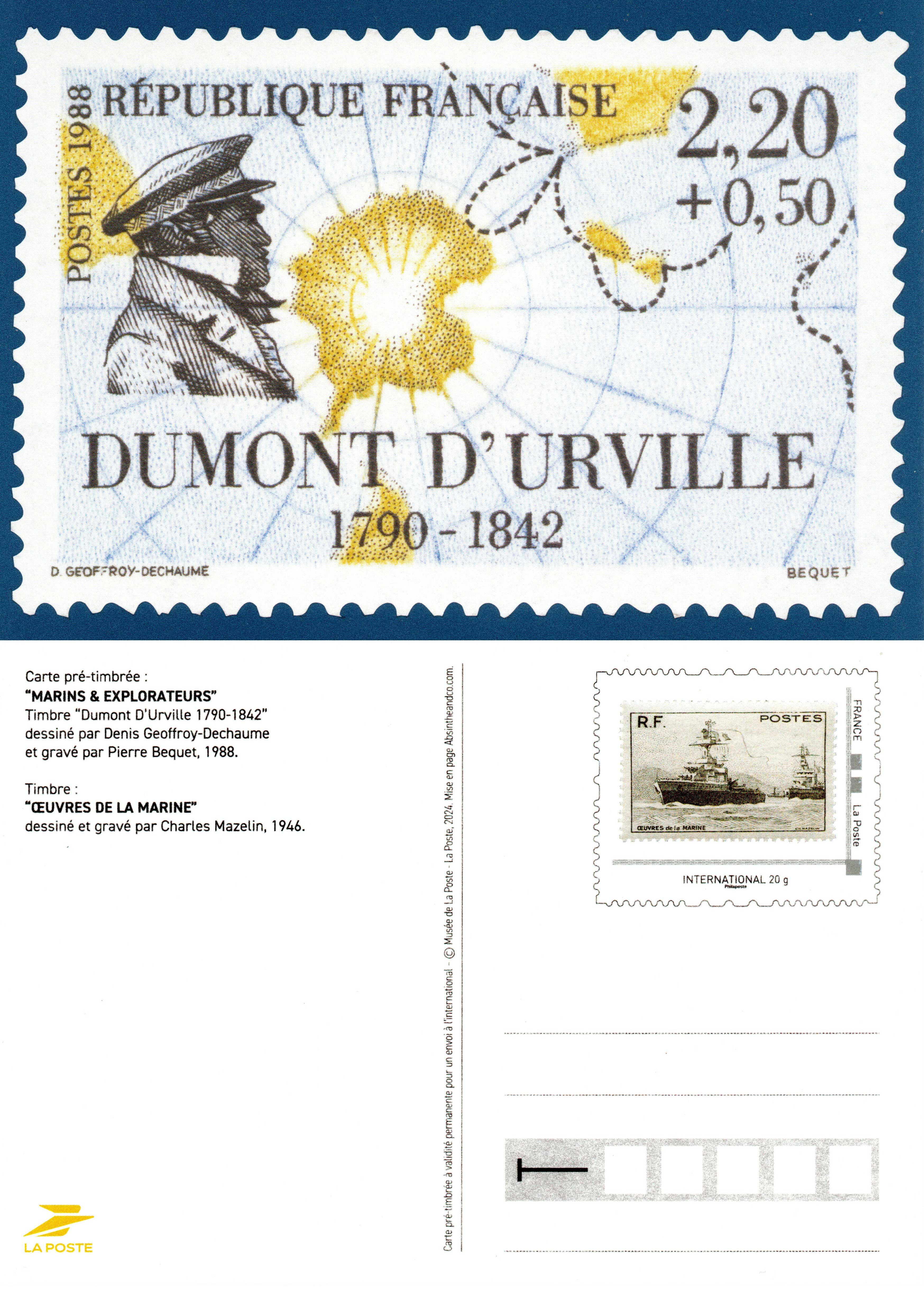 2024 Dumont D'Urville 1790-1842