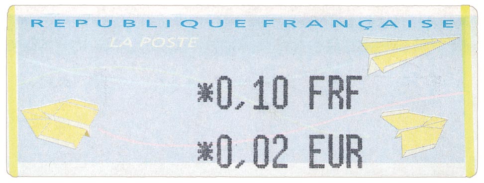 2001 Sans légende particulière