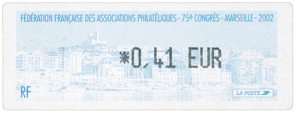 2002 Fédération Française des associations philatélique - 75e Congrès - Marseille