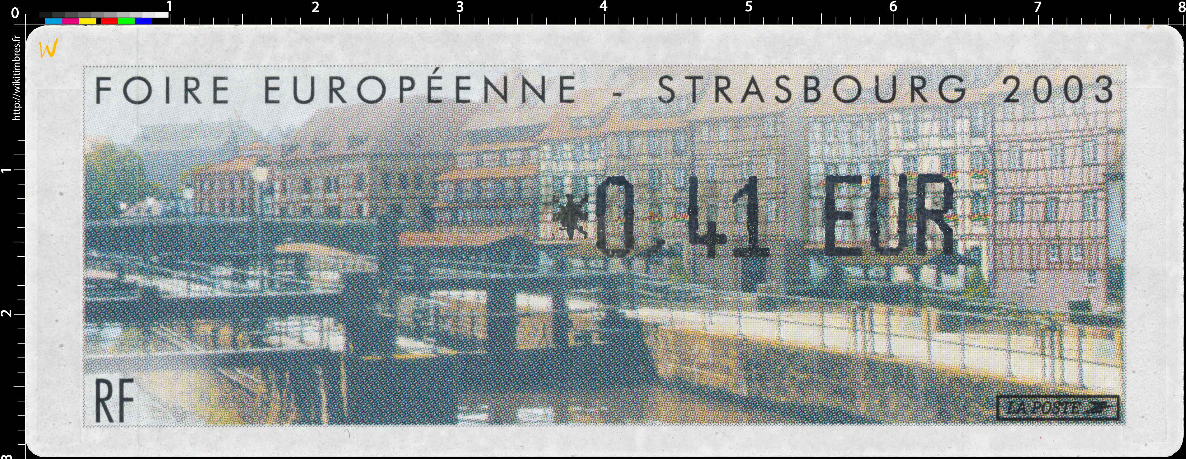 2003 FOIRE EUROPÉENNE - STRASBOURG 2003