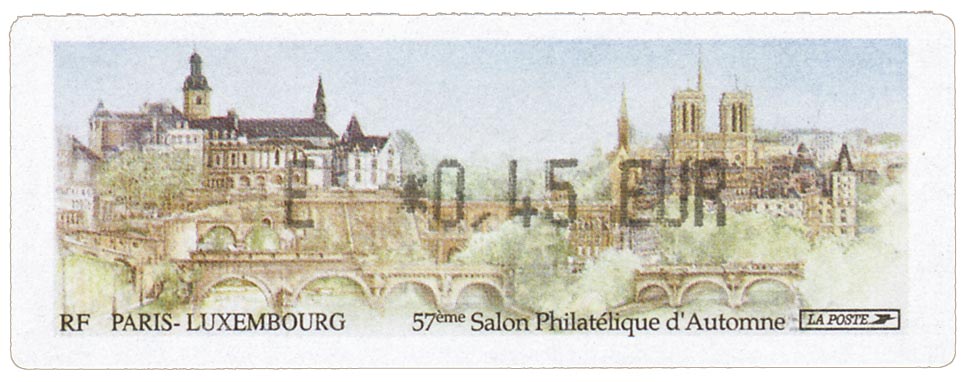 2003 57e SALON PHILATÉLIQUE D'AUTOMNE PARIS - Luxembourg