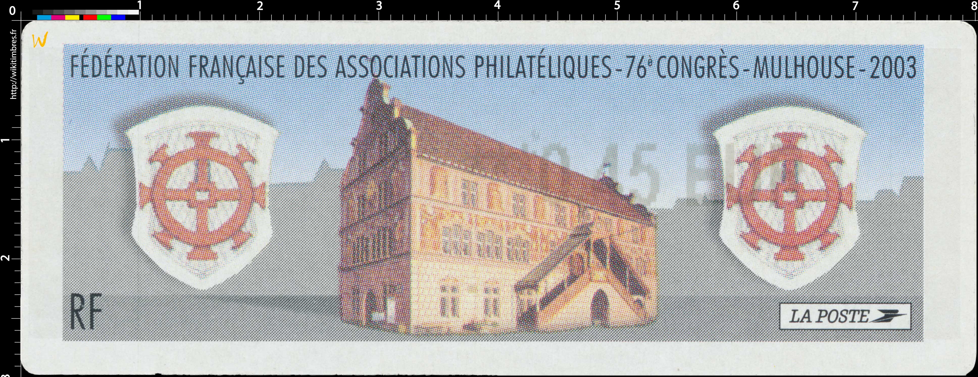 2003 76ème congrès de la FFAP - Mulhouse