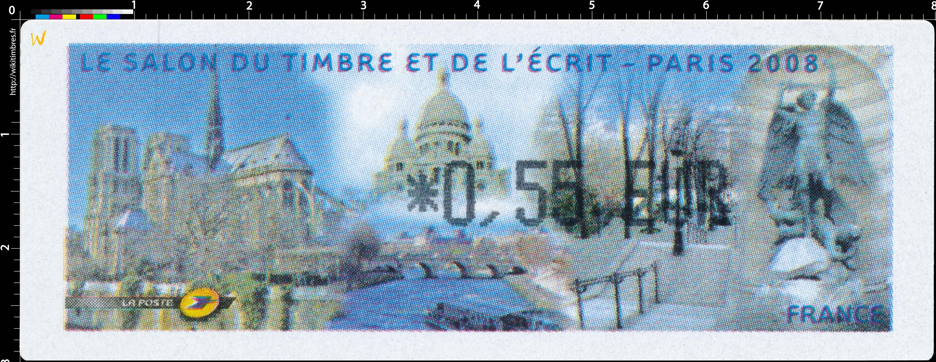 LE SALON DU TIMBRE ET DE L´ÉCRIT - PARIS 2008