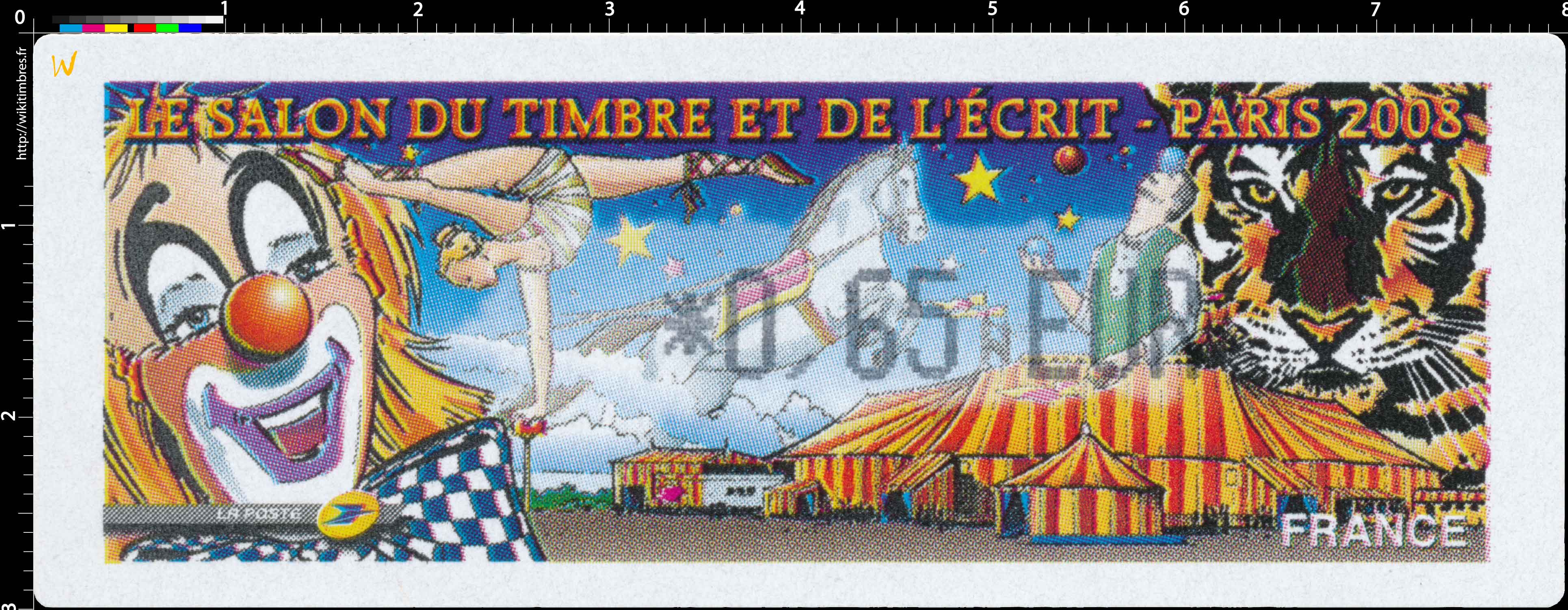 LE SALON DU TIMBRE ET DE L´ÉCRIT - PARIS 2008