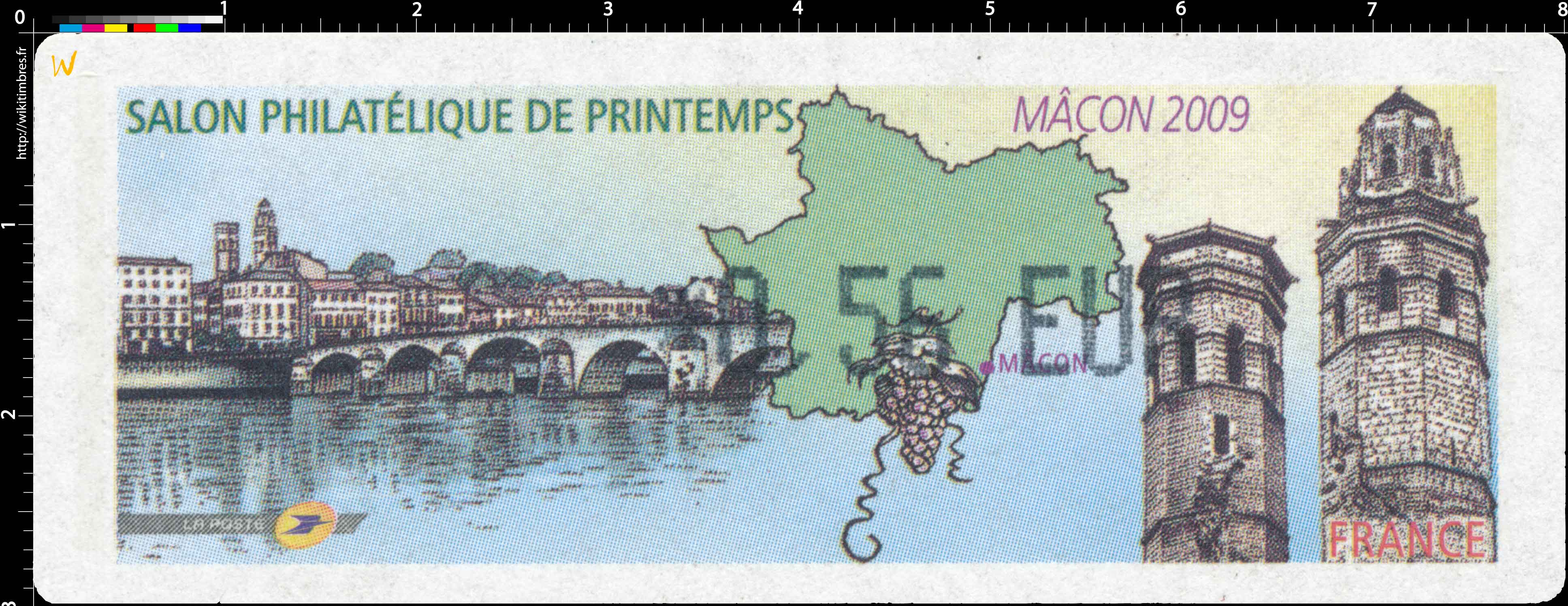 SALON PHILATÉLIQUE DE PRINTEMPS MÂCON 2009