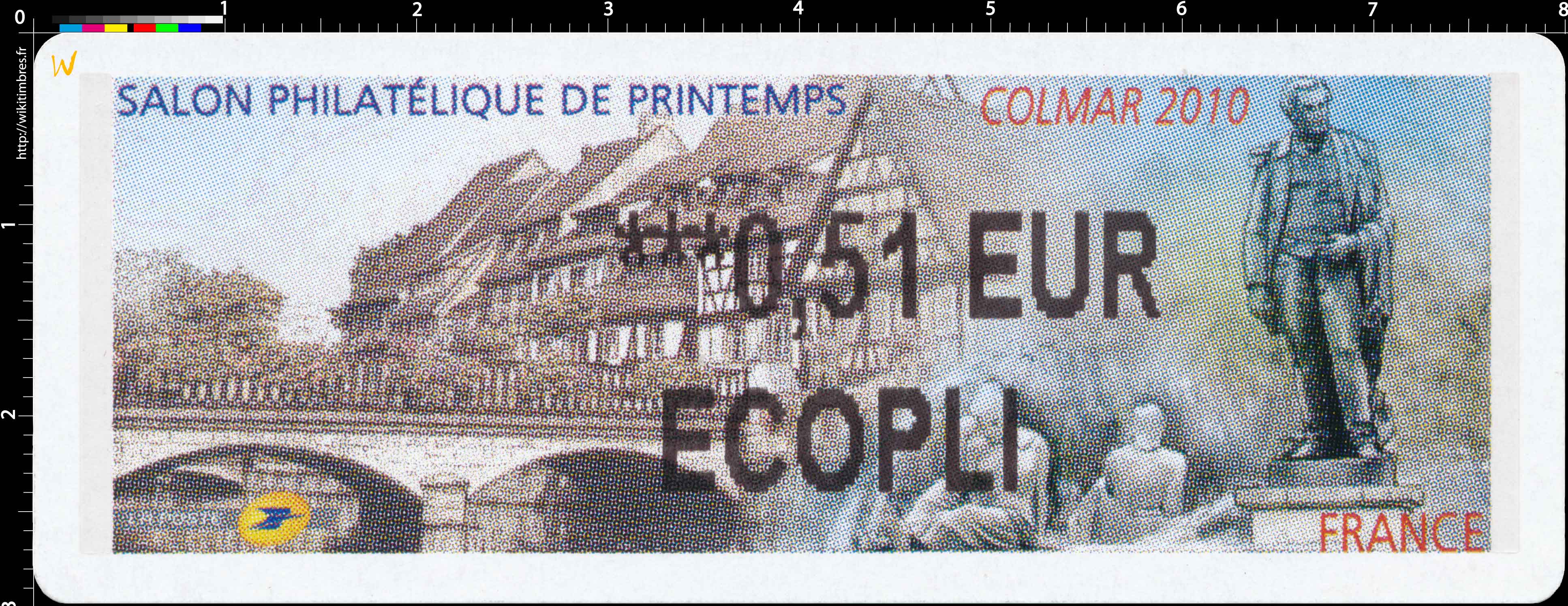 2010 Salon philatélique de printemps Colmar