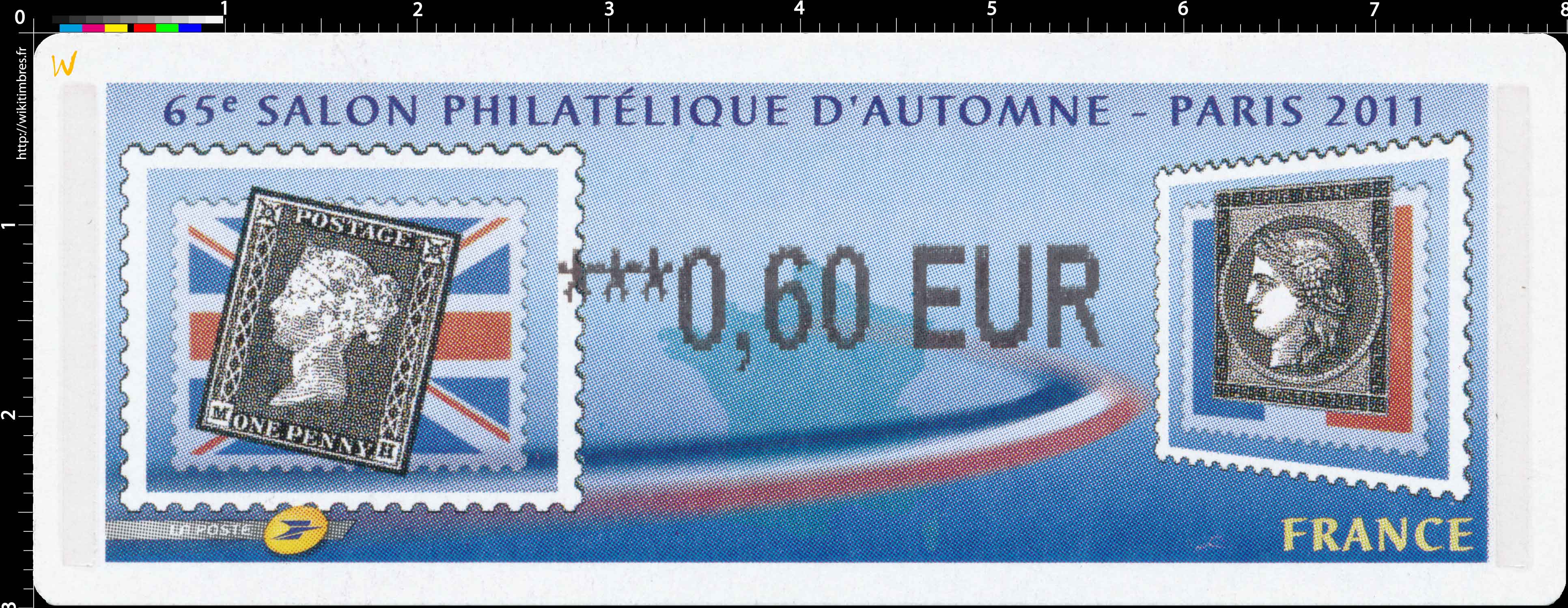 65e Salon Philatélique d’Automne Paris 2011