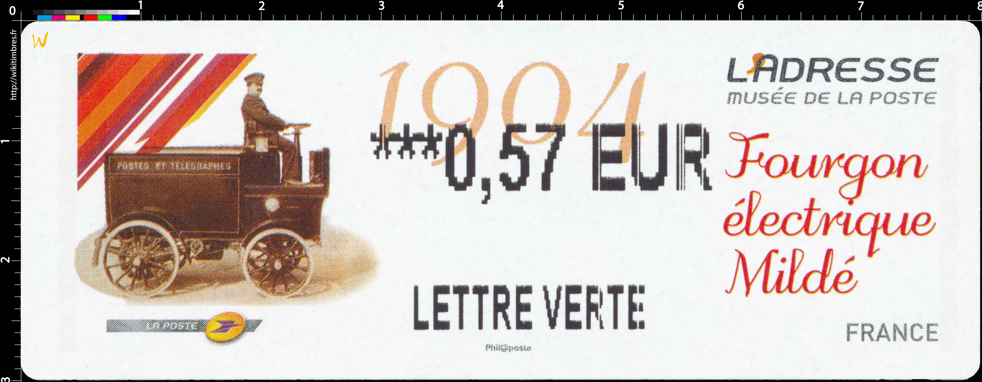 1904 Fourgon électrique Mildé